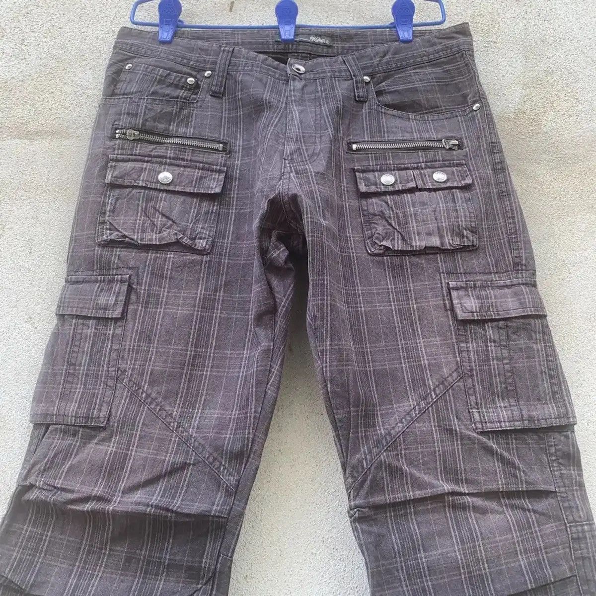 Japanese Brand STEALS ‼️JAPANESE BRAND MOSSIMO CARGO NOVA CHECK MULTIPOCKET Size US 32 / EU 48 - 9 Thumbnail