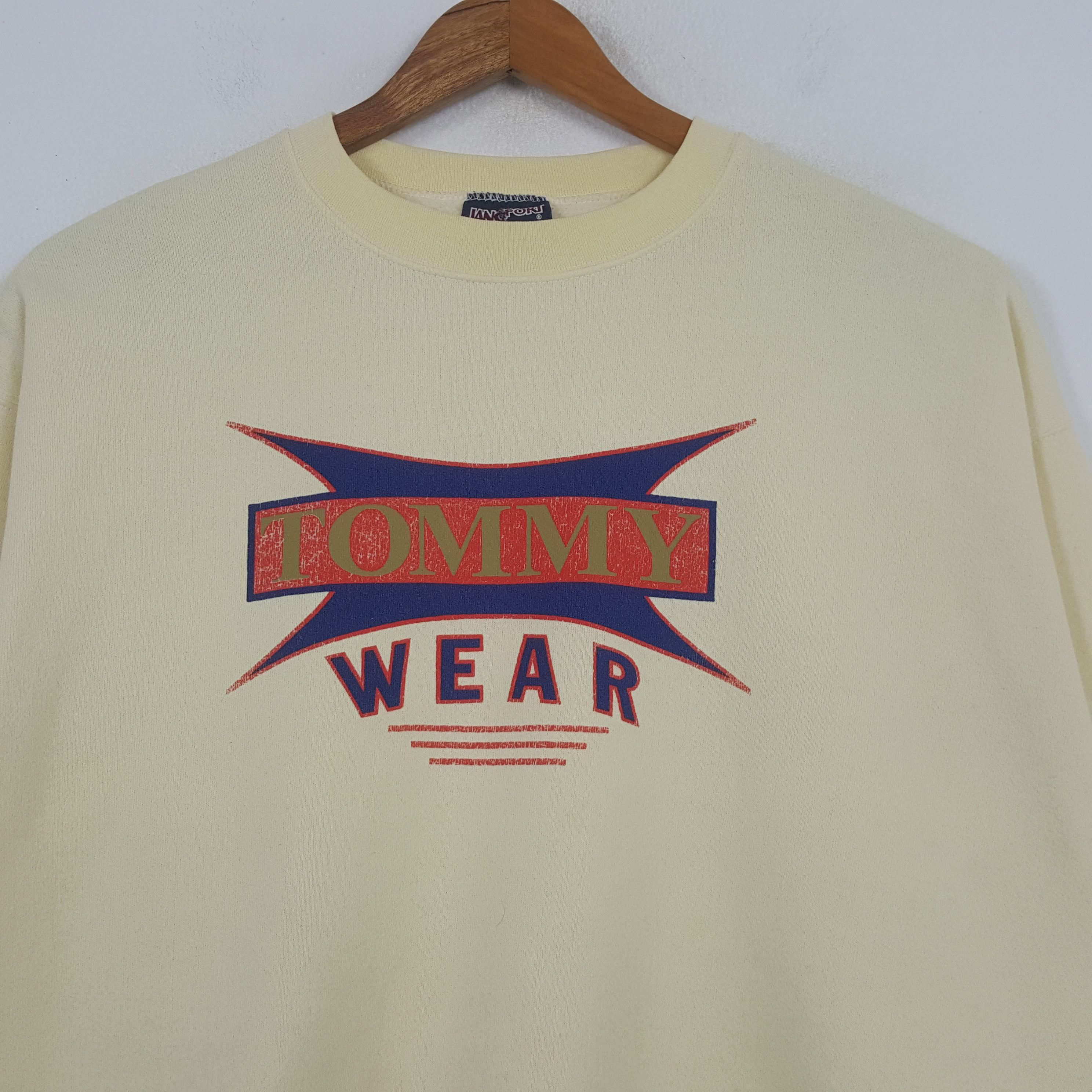 Jansport × Vintage Vintage JANSPORT TOMMY WEAR Skateboard Sweatshirt C293N27 Size US XXL / EU 58 / 5 - 2 Thumbnail