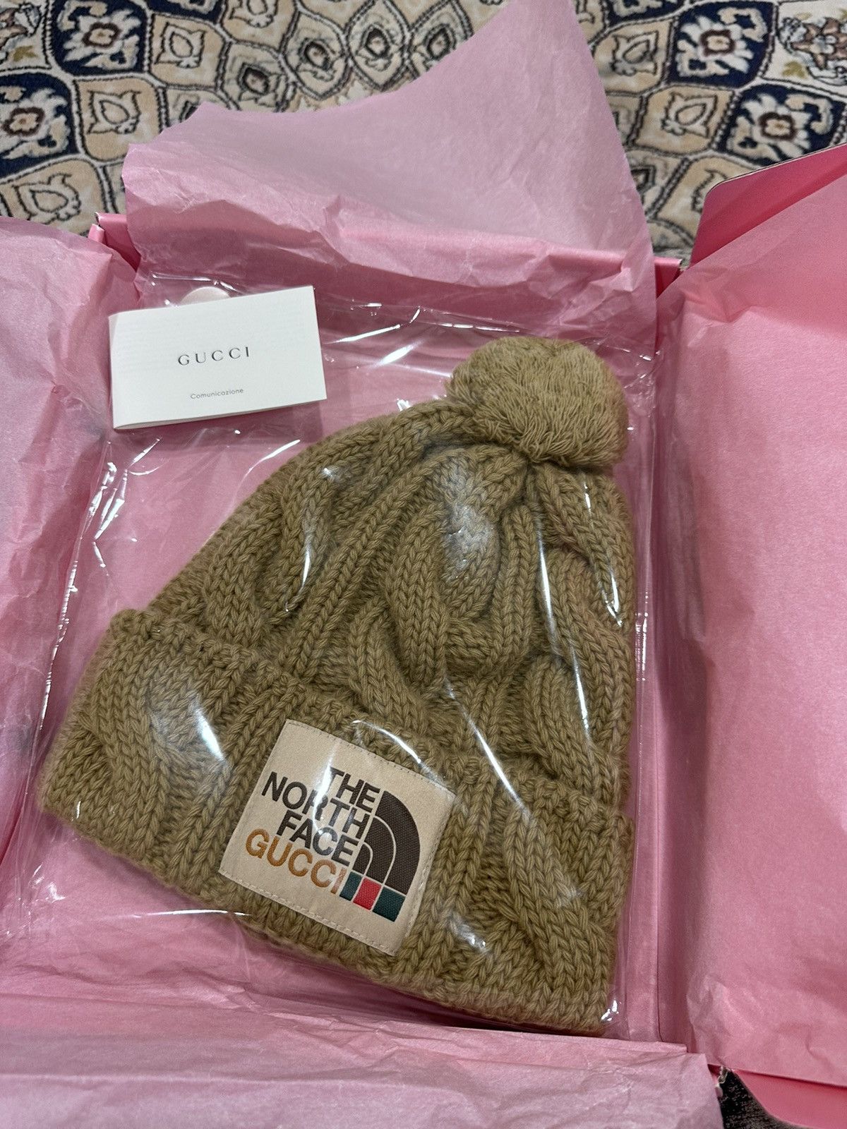 Gucci × The North Face Gucci Beanie Size ONE SIZE - 3 Thumbnail