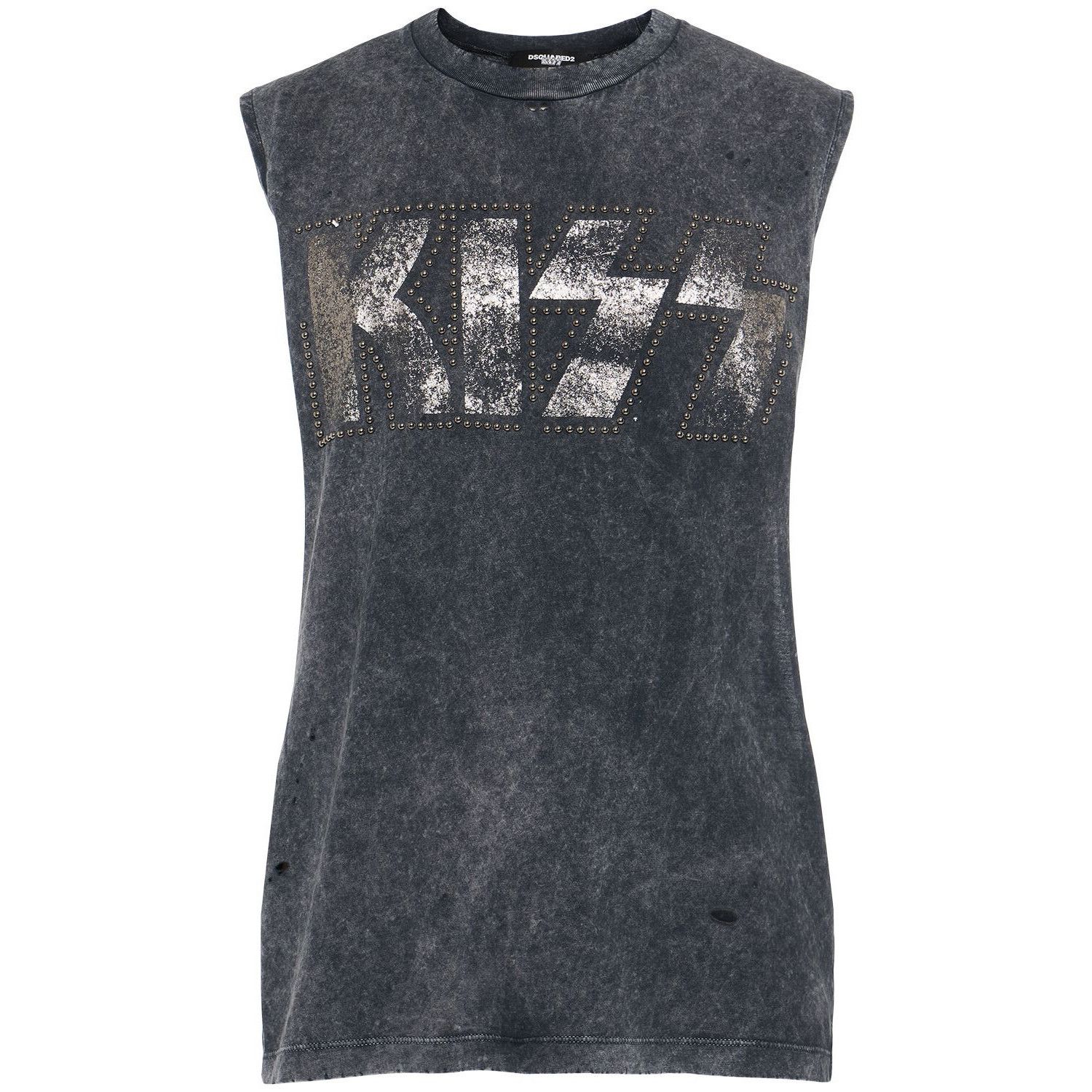 DSQUARED2 Gray Cotton Tank Top New & Authentic (Men's size:L