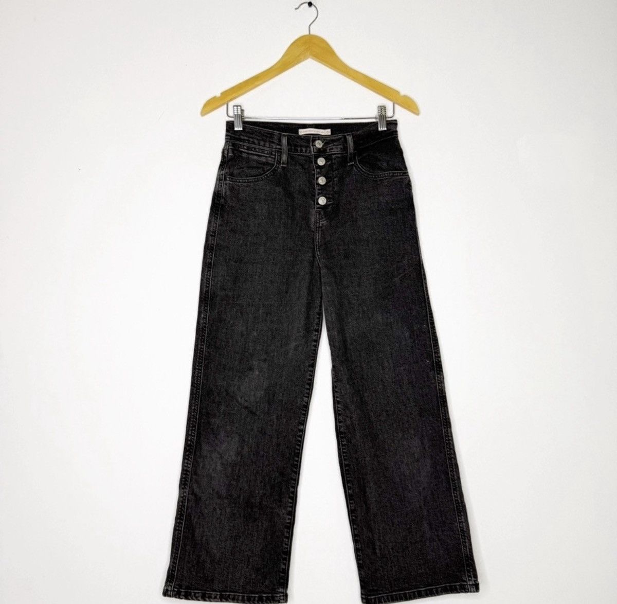 Levi's Levi’s Mile High Cropped Wide Leg Jeans W26 L27 Size 26" / US 2 / IT 38 - 1 Thumbnail