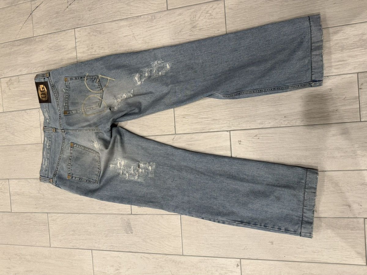 Dolce & Gabbana Dolce & Gabbana Vintage Distressed Washed Denim Size US 34 / EU 50 - 6 Thumbnail