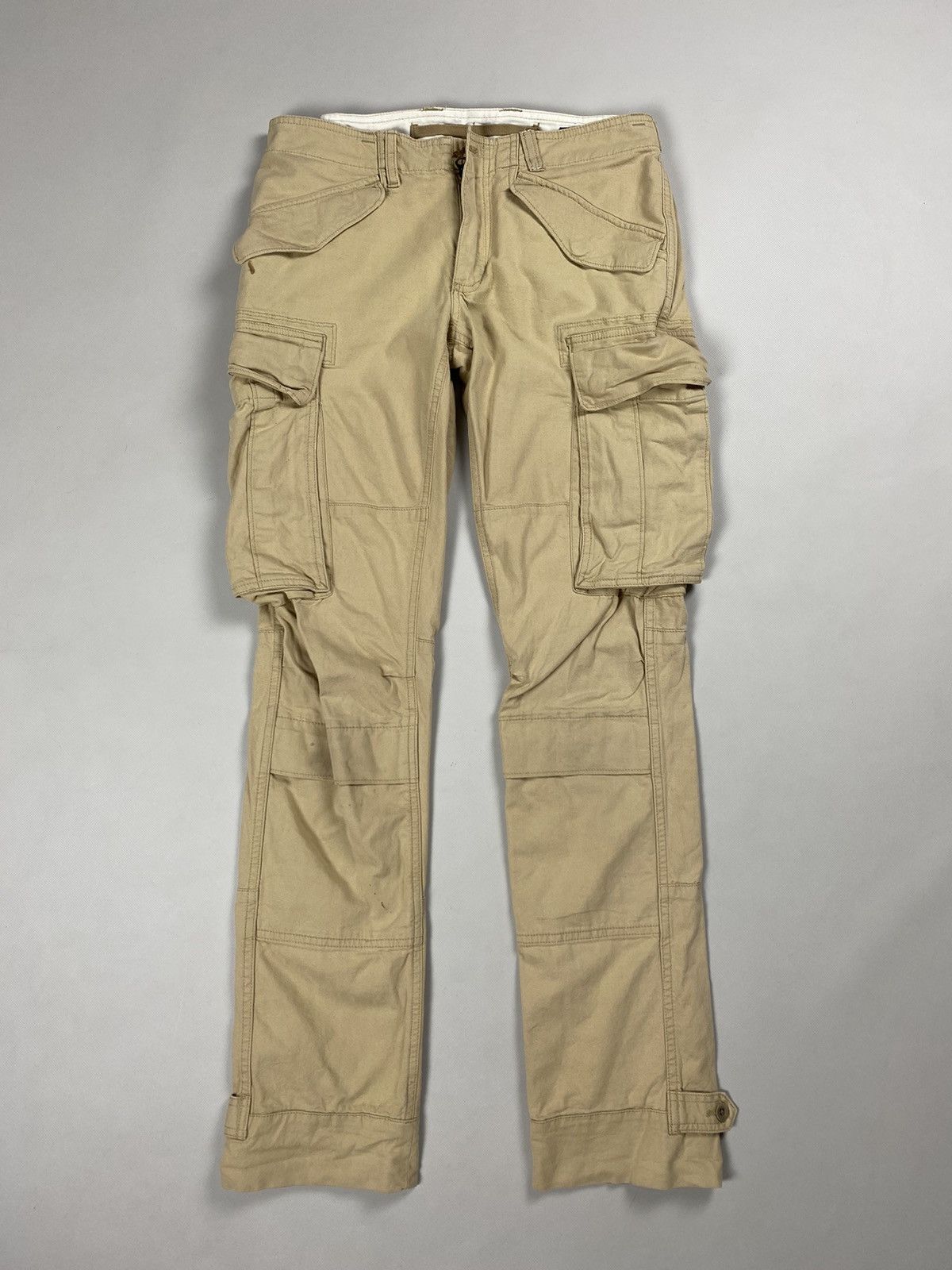 Ralph Lauren × Vintage Ralph Lauren vintage military style cargo pants trousers Size 30" / US 8 / IT 44 - 1 Thumbnail