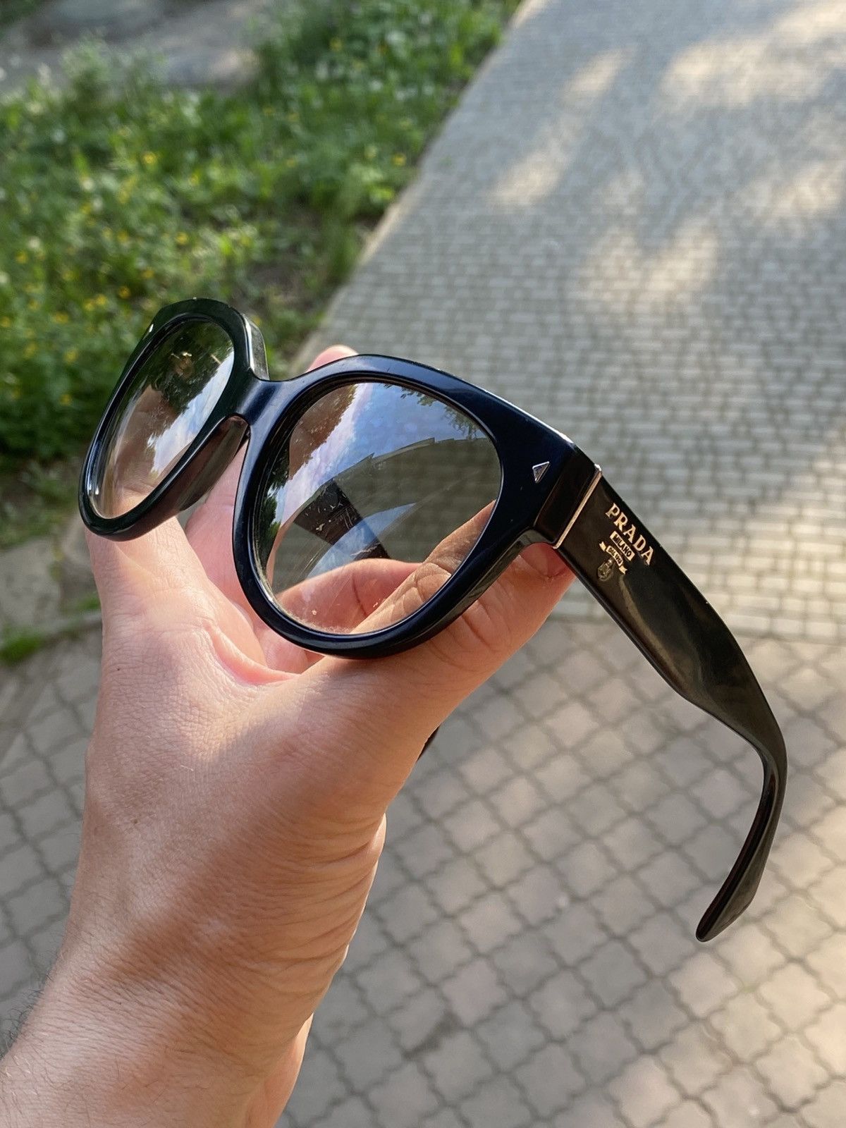 Prada × Vintage Vintage Prada Milano wmns sunglasses Size ONE SIZE - 2 Thumbnail