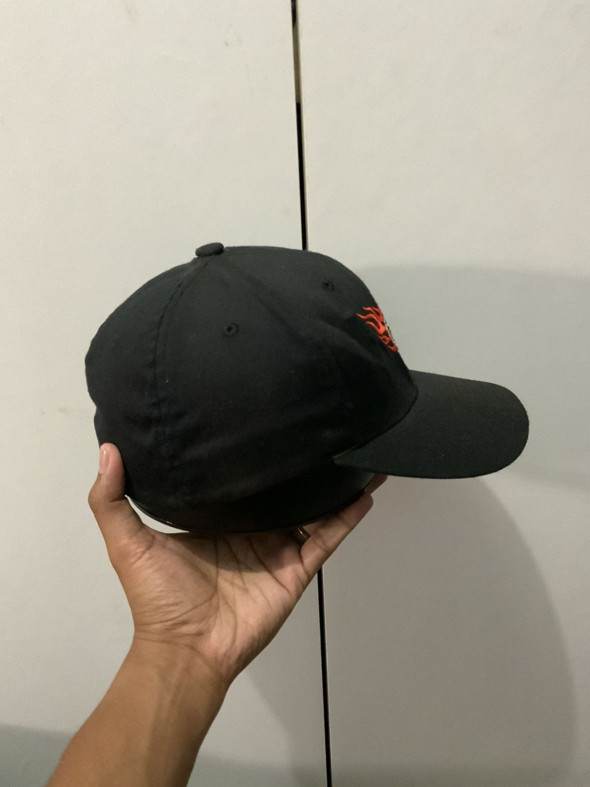 Japanese Brand Fire Racing Embroidered Fitted Hat Size ONE SIZE - 5 Thumbnail