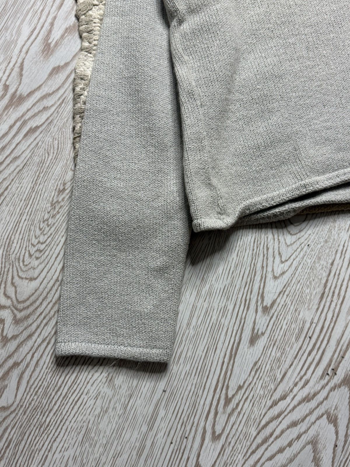 Annette Gortz Annette Gortz Gray Wool Knit 3/4 zip Hoodie size S Size S / US 4 / IT 40 - 4 Thumbnail