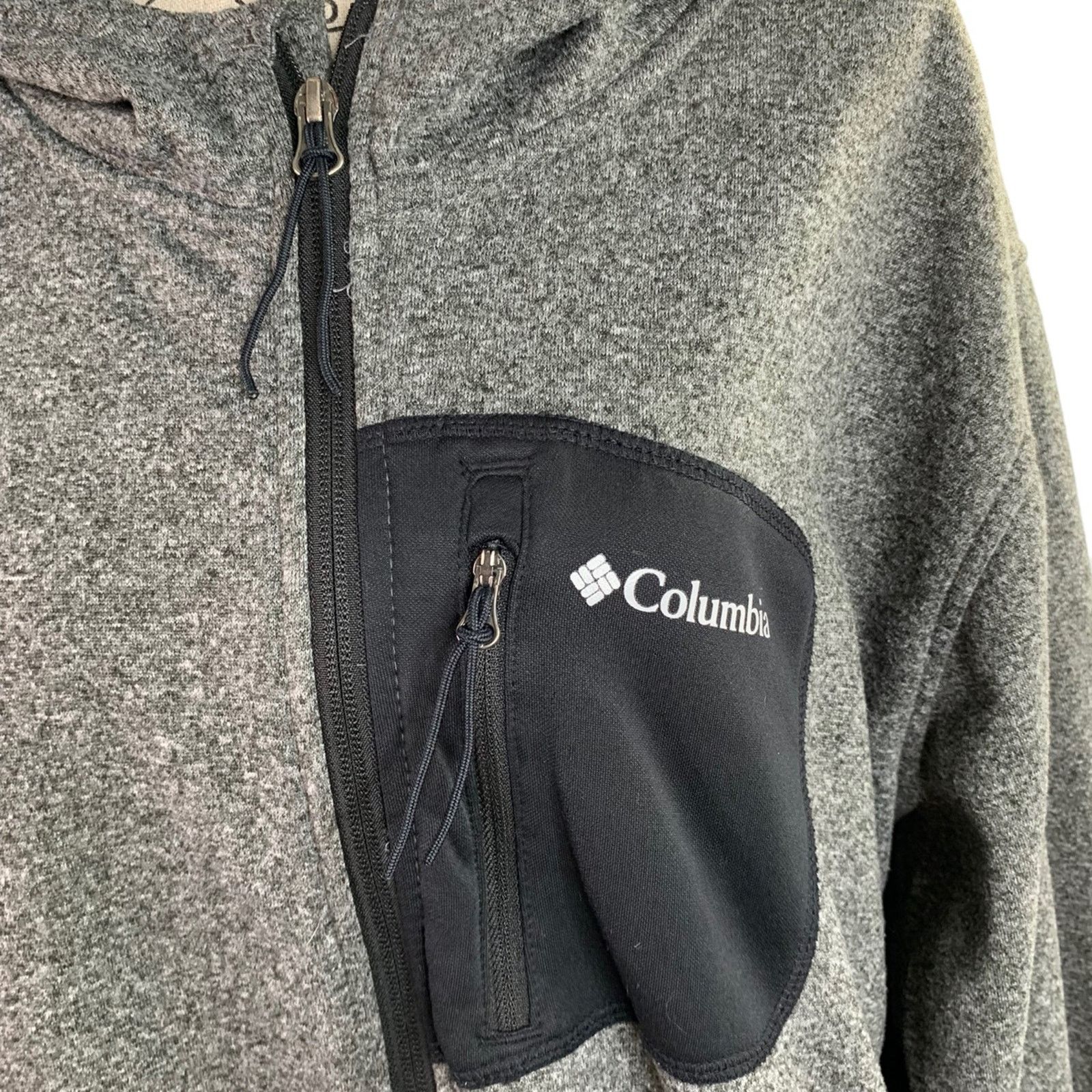 Columbia Columbia Men's Hoodie Zip Front Zip Pockets Polyester XL Size US XL / EU 56 / 4 - 5 Thumbnail