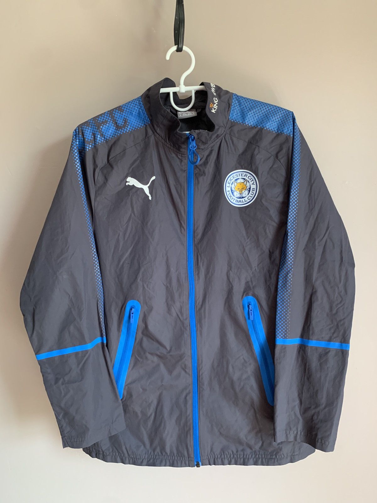 Puma Leicester City Training Full Zip Football Jacket Puma Soccer Size US S / EU 44-46 / 1 - 1 Thumbnail