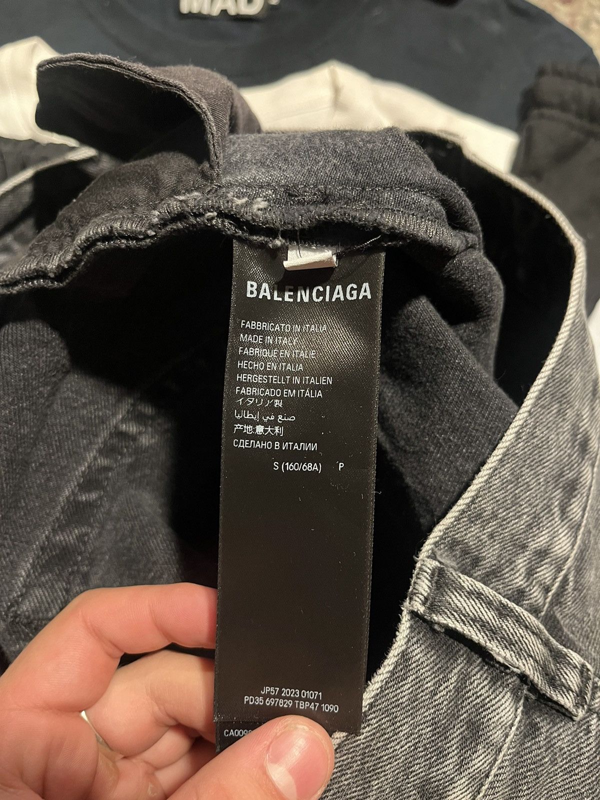 Balenciaga Balenciaga Lost Tape Denim Size US 33 - 7 Thumbnail