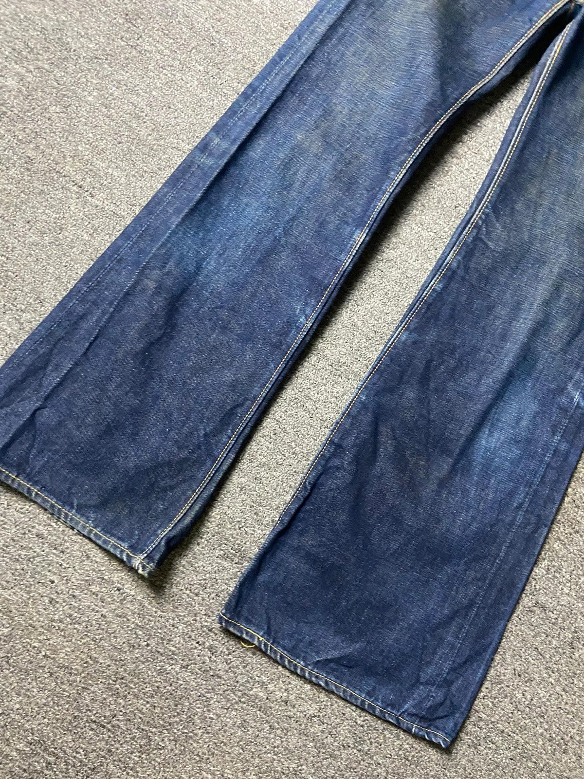 Japanese Brand Big Stone Brand Flared Denim Jeans (171) Size US 26 / EU 42 - 6 Thumbnail