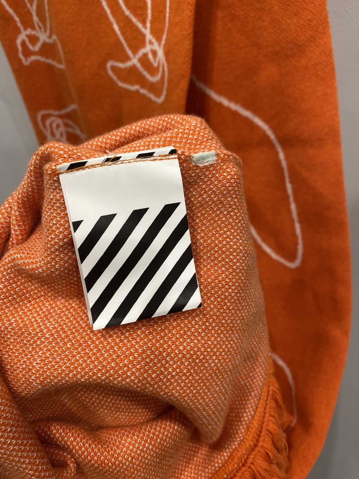 Off-White × Virgil Abloh Off White Virgin Abloh Abstract Arrow Scarf Size ONE SIZE - 4 Thumbnail