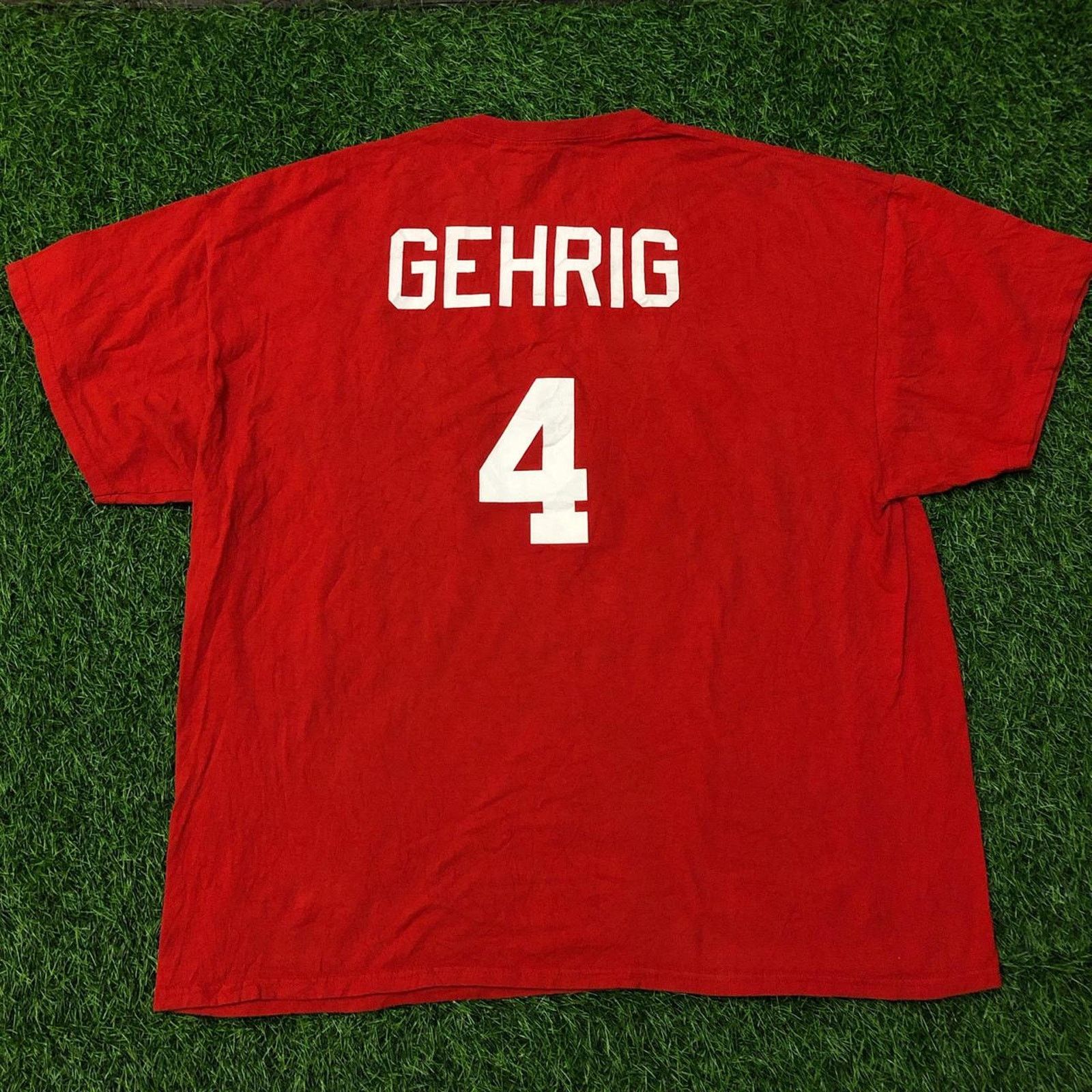 Gildan Men’s Red ‘Strike Out ALS’ Baseball Graphic Tee Size US XXL / EU 58 / 5 - 2 Thumbnail