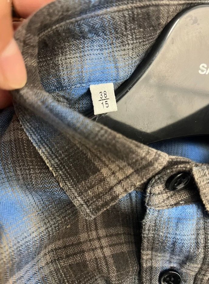 Saint Laurent Paris × Yves Saint Laurent Saint Laurent SLP plaid shirt2412-Nextarrow Size US M / EU 48-50 / 2 - 4 Thumbnail
