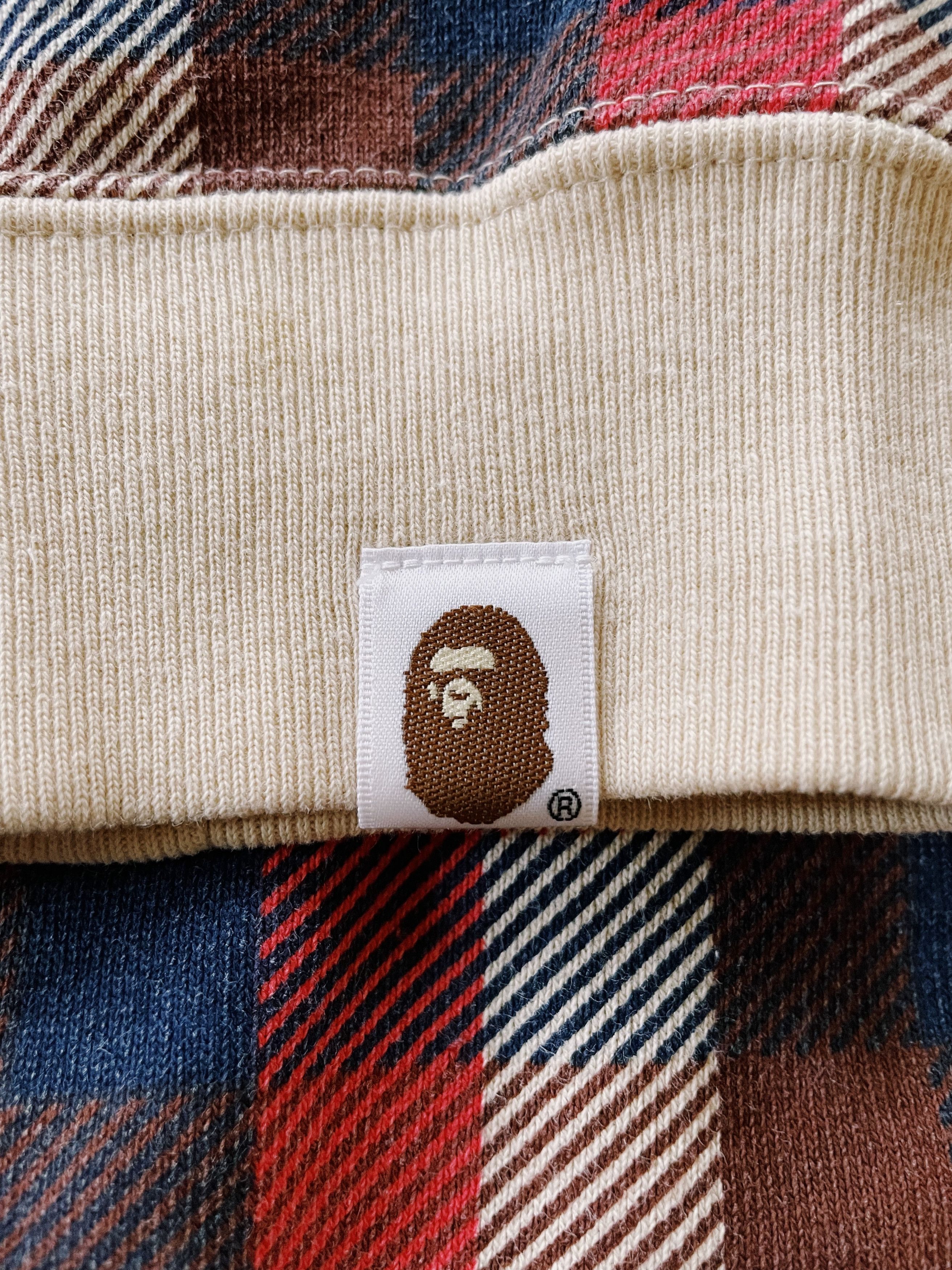 Bape Vintage Y2K Bape A Bathing Ape Checkered Full zip Hoodie Size US M / EU 48-50 / 2 - 6 Thumbnail