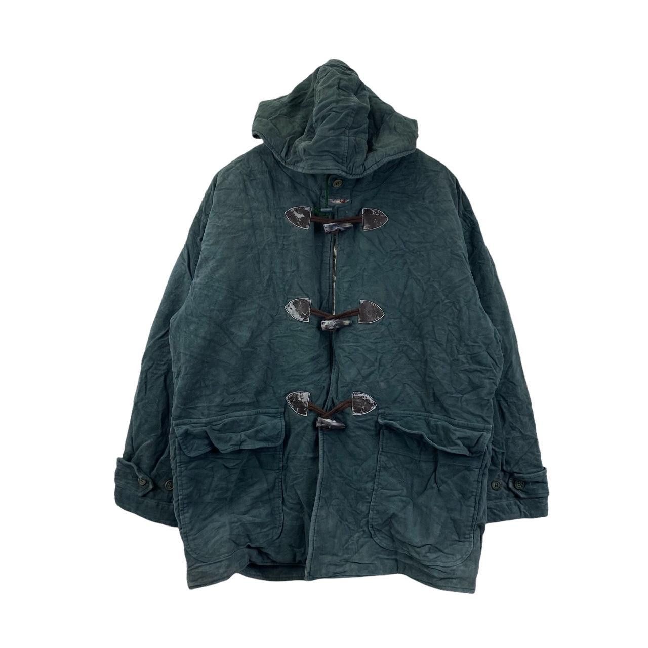 Big John Vtg BIG JOHN USA Green Tactical Duffle Jacket Hoodie Parka Size US XL / EU 56 / 4 - 1 Thumbnail