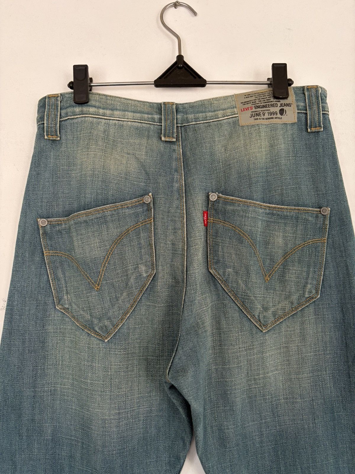 Levi's Levi's engineered jeans 1999 blue Size US 30 / EU 46 - 2 Thumbnail