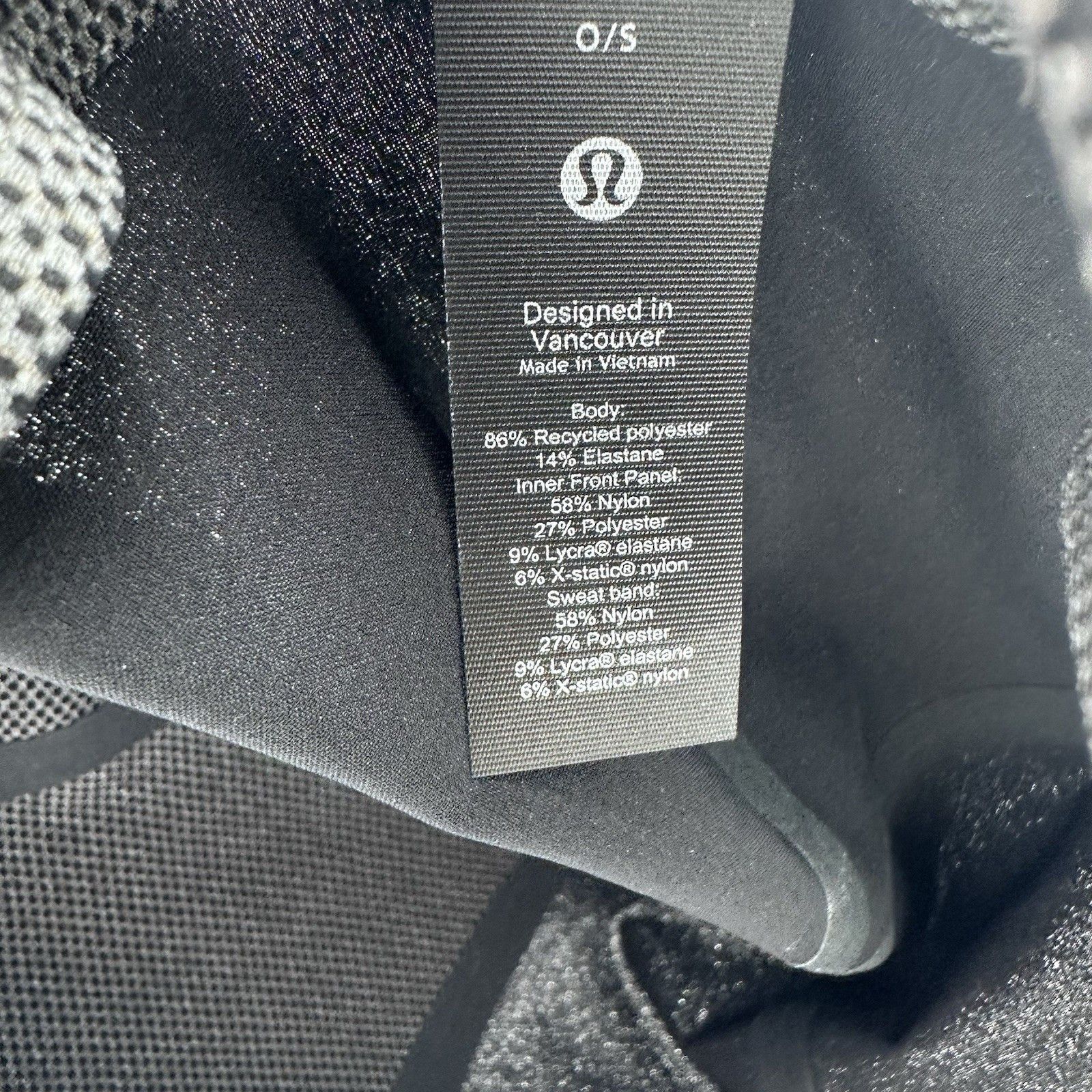 Lululemon Lululemon Fast & Free Black Running Hat Strapback Athletic Size ONE SIZE - 8 Thumbnail