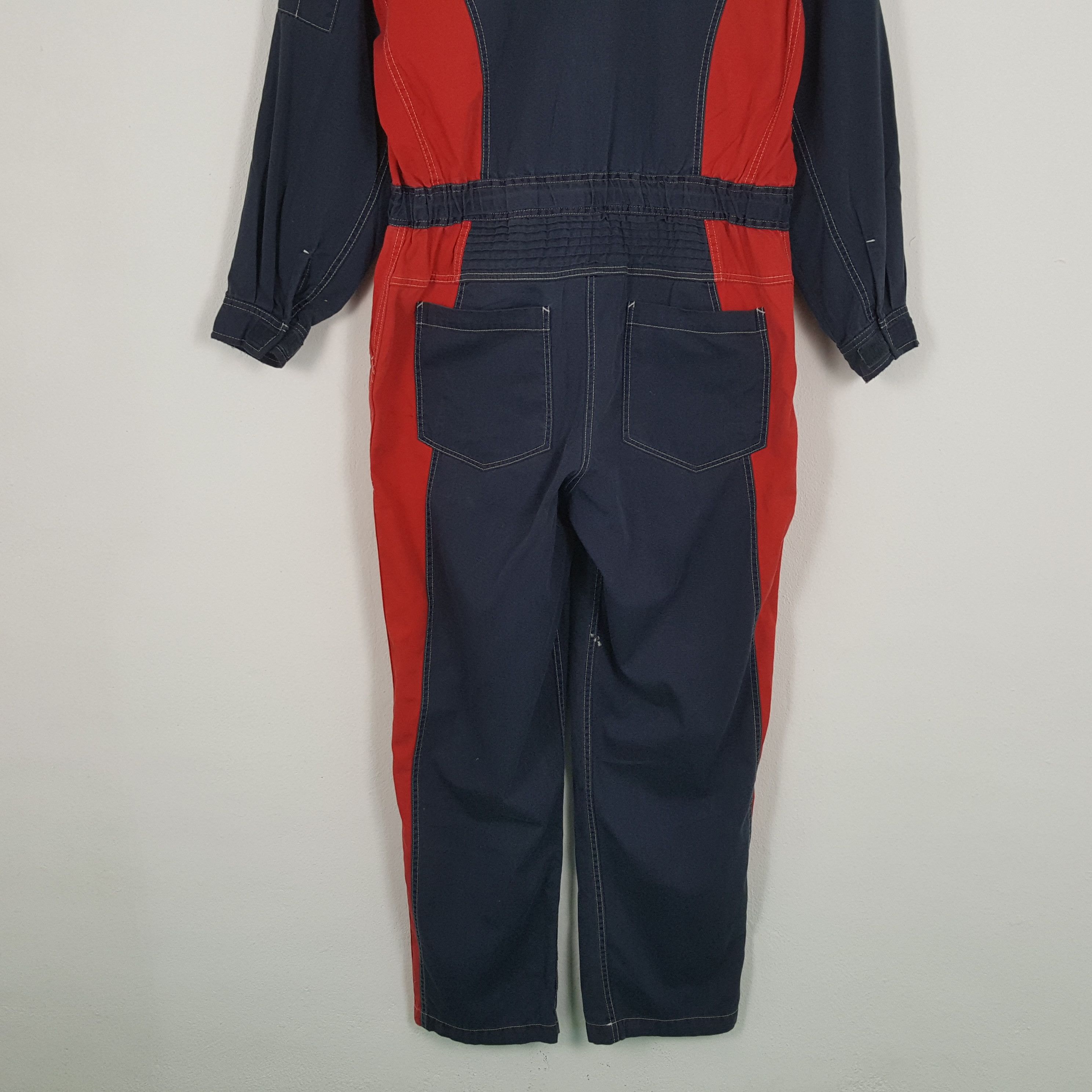 Vintage DAIHATSU Japanese Motorsports Workwear Coverall Jacket Size US XL / EU 56 / 4 - 3 Thumbnail