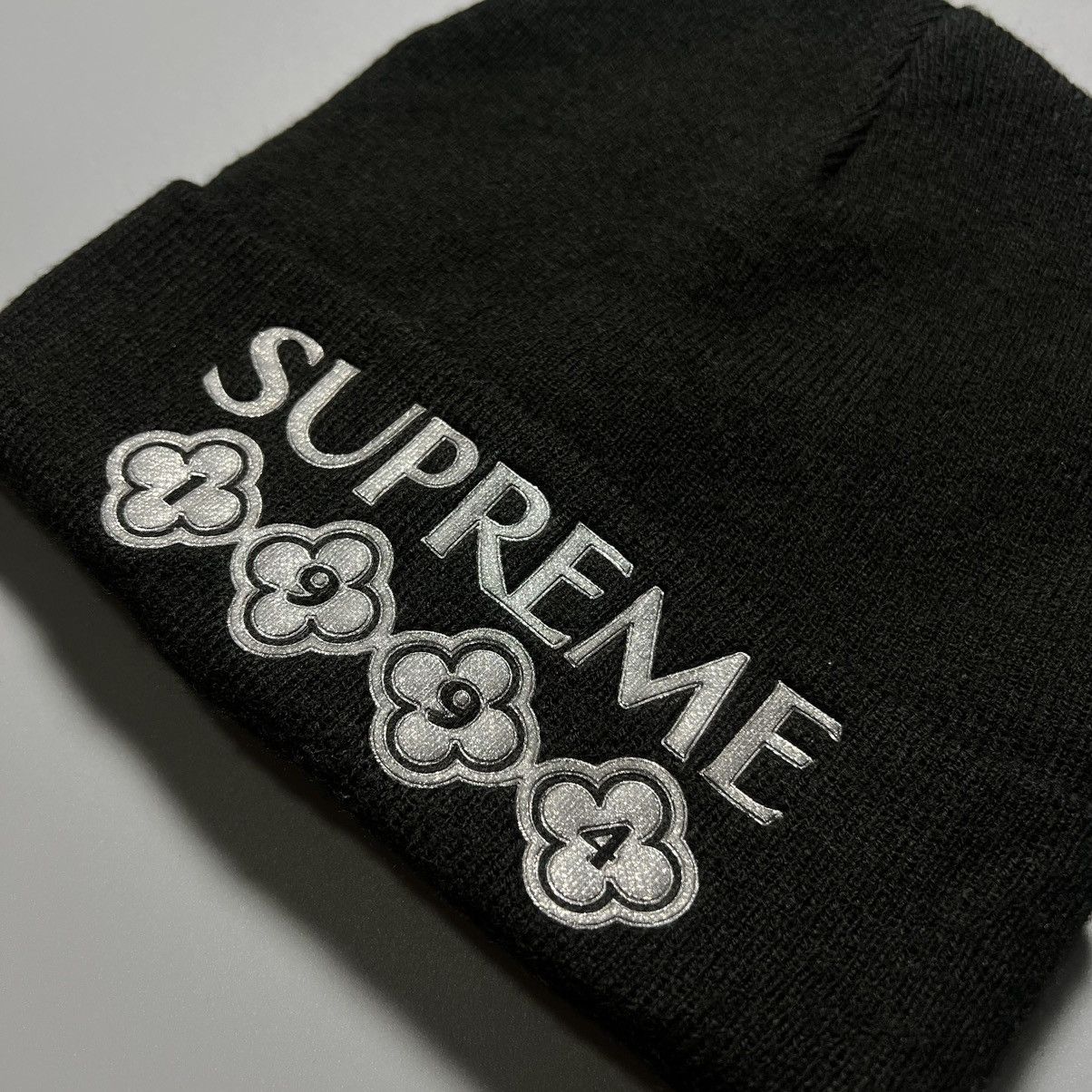 Supreme Supreme Glitter Beanie F21 "Black" Size ONE SIZE - 2 Thumbnail