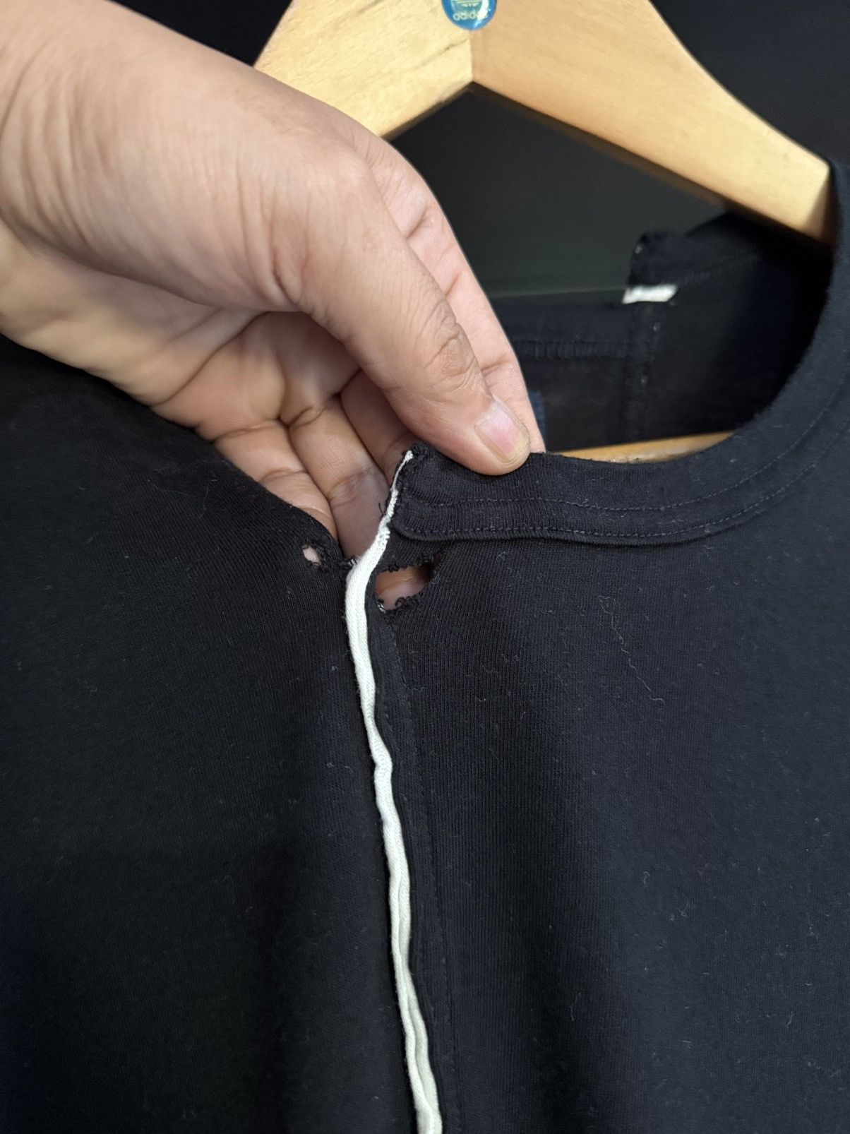 Vintage Yohji Yamamoto Signature Men Blank Japan Tee