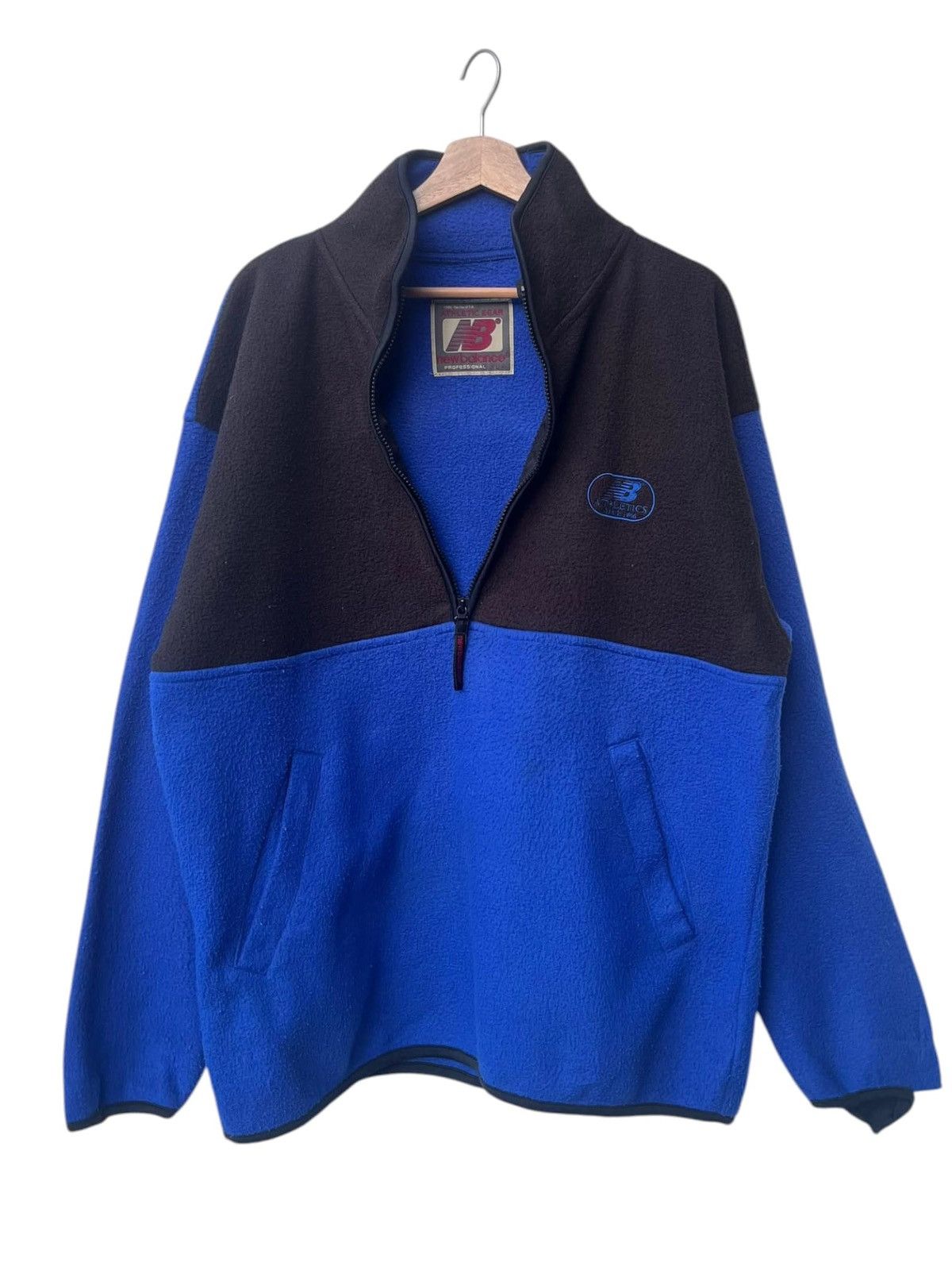 New Balance New Balance Athletic Color Block Fleece Jacket Size US L / EU 52-54 / 3 - 2 Thumbnail