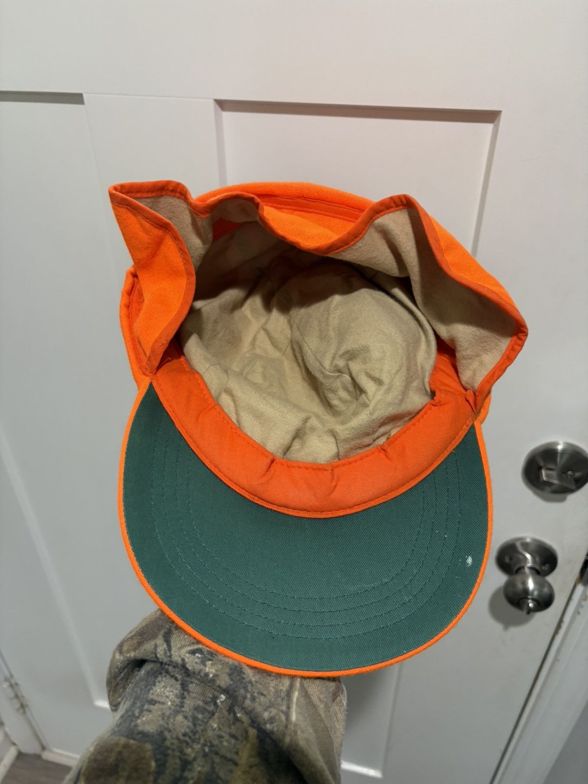 Goretex Gore-Tex Safety Orange Hunting Cap with Ear Flaps X-Large Size ONE SIZE - 5 Thumbnail
