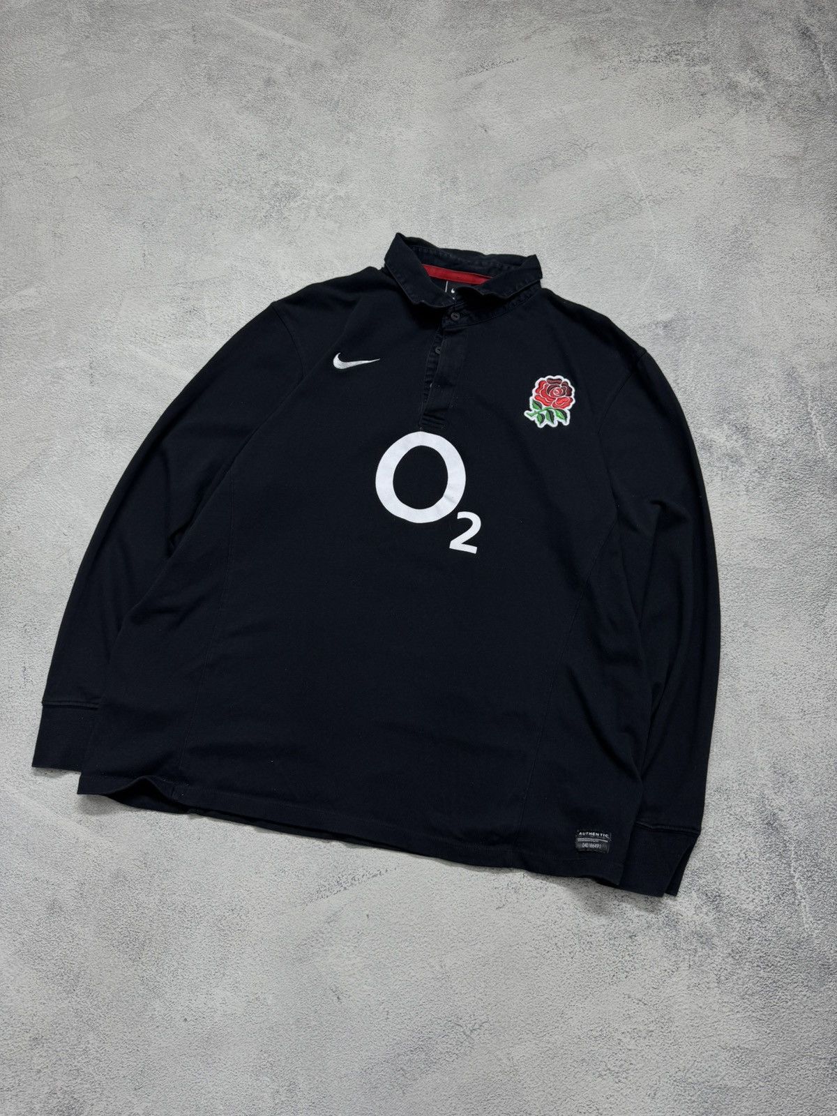 Nike Vintage Y2k Nike England O2 🏴󠁧󠁢󠁥󠁮󠁧󠁿 Union Shirt Jersey 00’s Size US XXL / EU 58 / 5 - 4 Thumbnail
