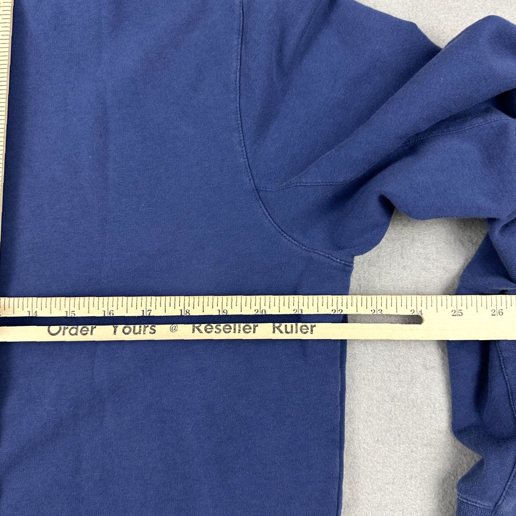 KangaROOS B. Draddy Sweatshirt Men L Blue 1/4 Zip Mock Neck Kangaroo Pocket Stretch L Size US L / EU 52-54 / 3 - 6 Thumbnail