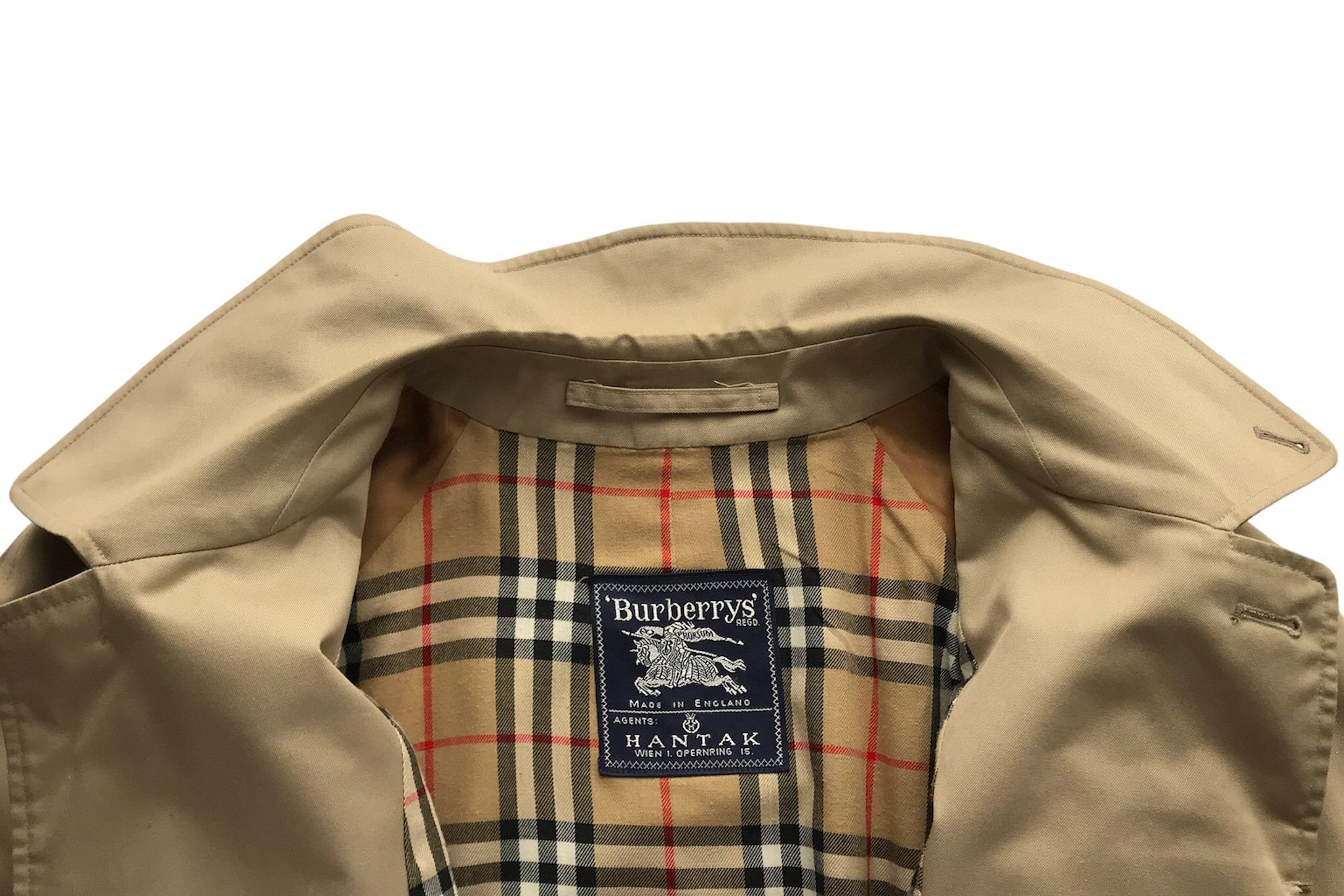 Burberry VINTAGE Y2K BURBERRY’S TRENCH COAT CHECK LINING Size US L / EU 52-54 / 3 - 5 Thumbnail