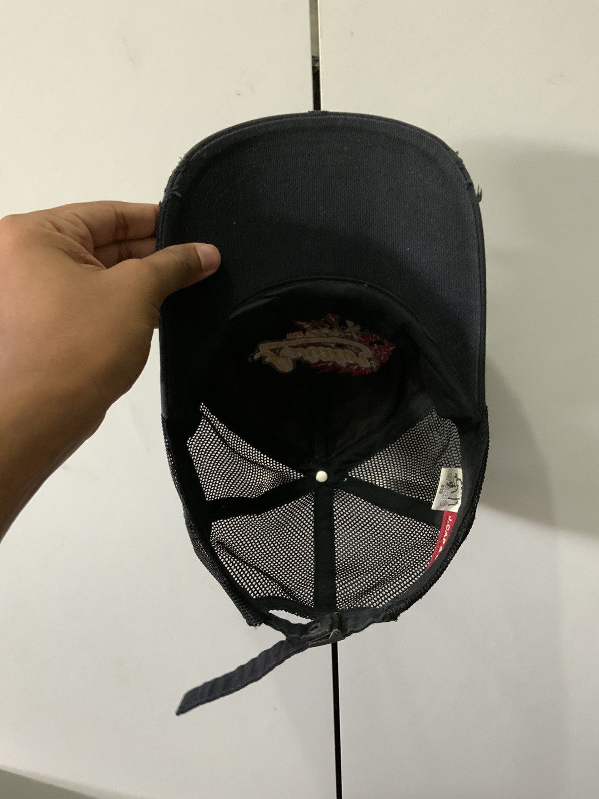 Japanese Brand Aviator Patches Black Trucker Hat Size ONE SIZE - 7 Thumbnail