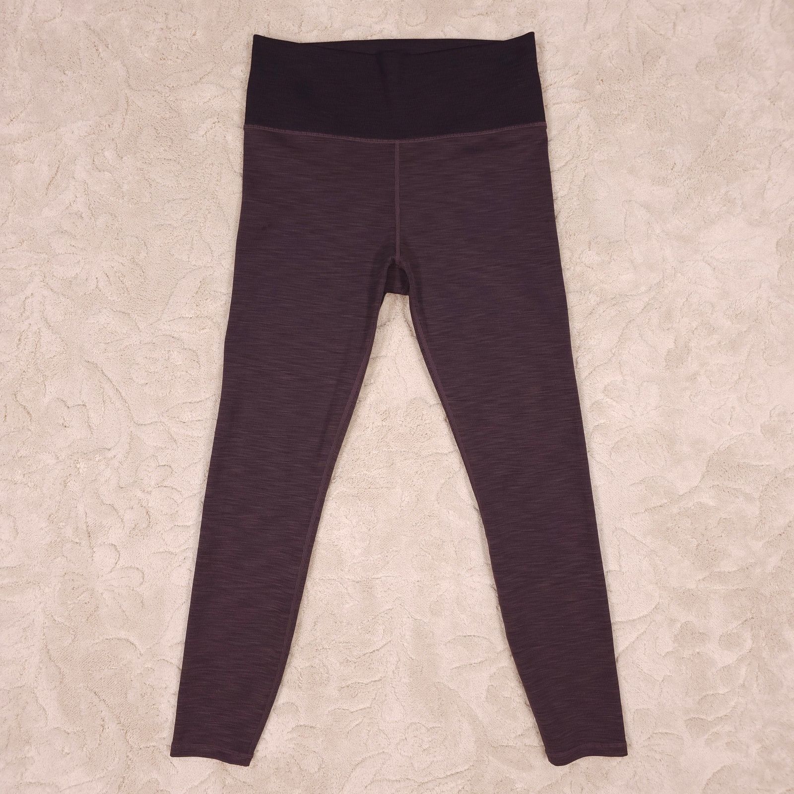 Vuori Vuori Lux Rib Studio Leggings Quartz Heather Sz Small Size 27" / US 4 / IT 40 - 2 Thumbnail