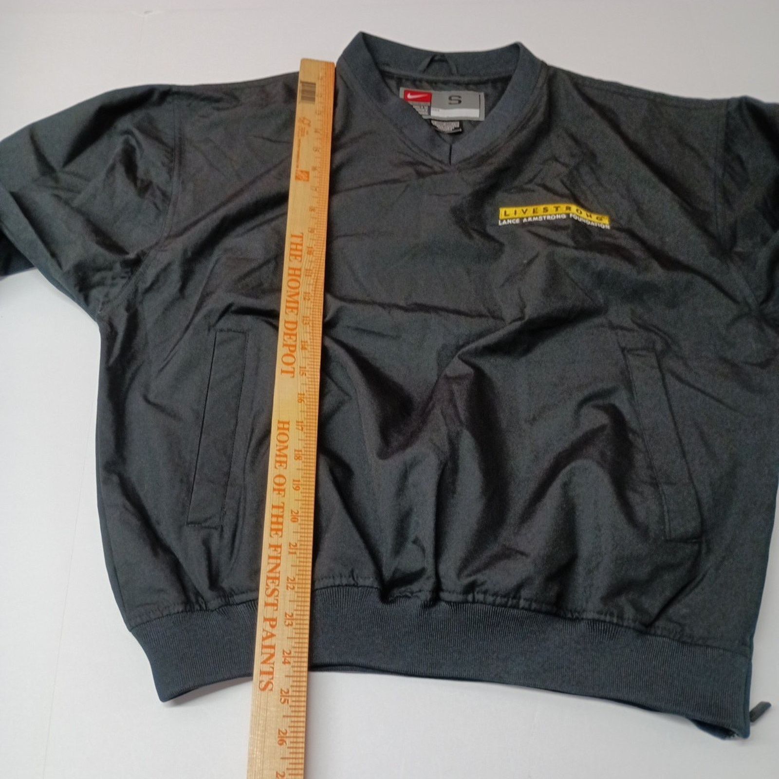 Nike Men's Nike Black Cycling Jacket Windbreaker S Y2K Livestrong Size US S / EU 44-46 / 1 - 7 Thumbnail