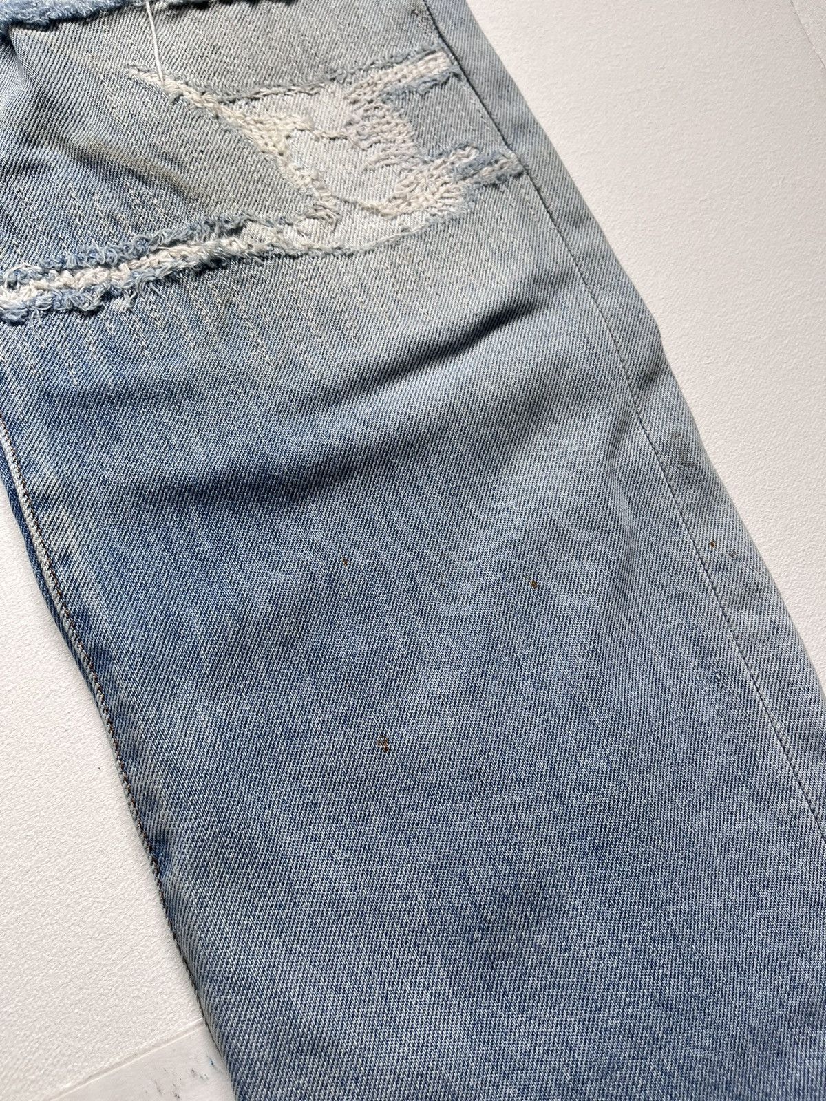 Levi's Levi's 501 Valencia 555 Distressed Jeans Size US 30 / EU 46 - 3 Thumbnail