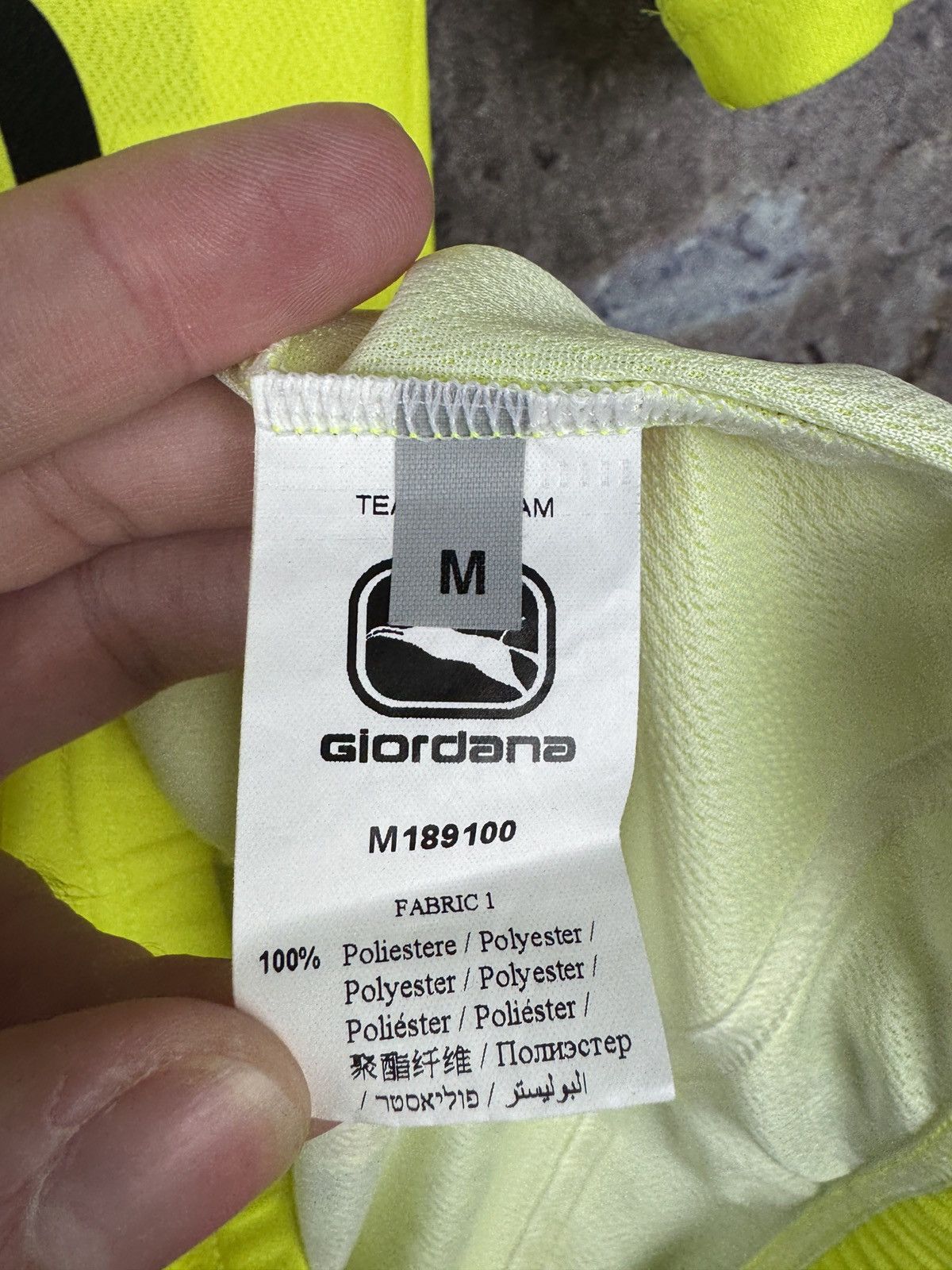 Other Cycling Jersey Ian Browns Neon Yellow Full Zip Bike Shirt 🚴‍♂️ Size US M / EU 48-50 / 2 - 9 Thumbnail
