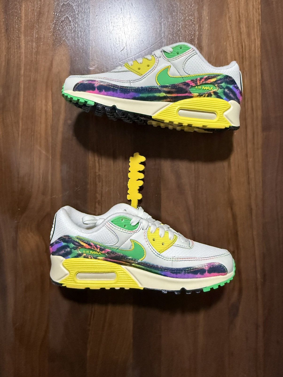 Nike GRATEFUL DEAD X UNIVERSITY OREGON AIR MAX 90 GRATEFUL DUCKS Size US 6.5 / EU 39-40 - 3 Thumbnail