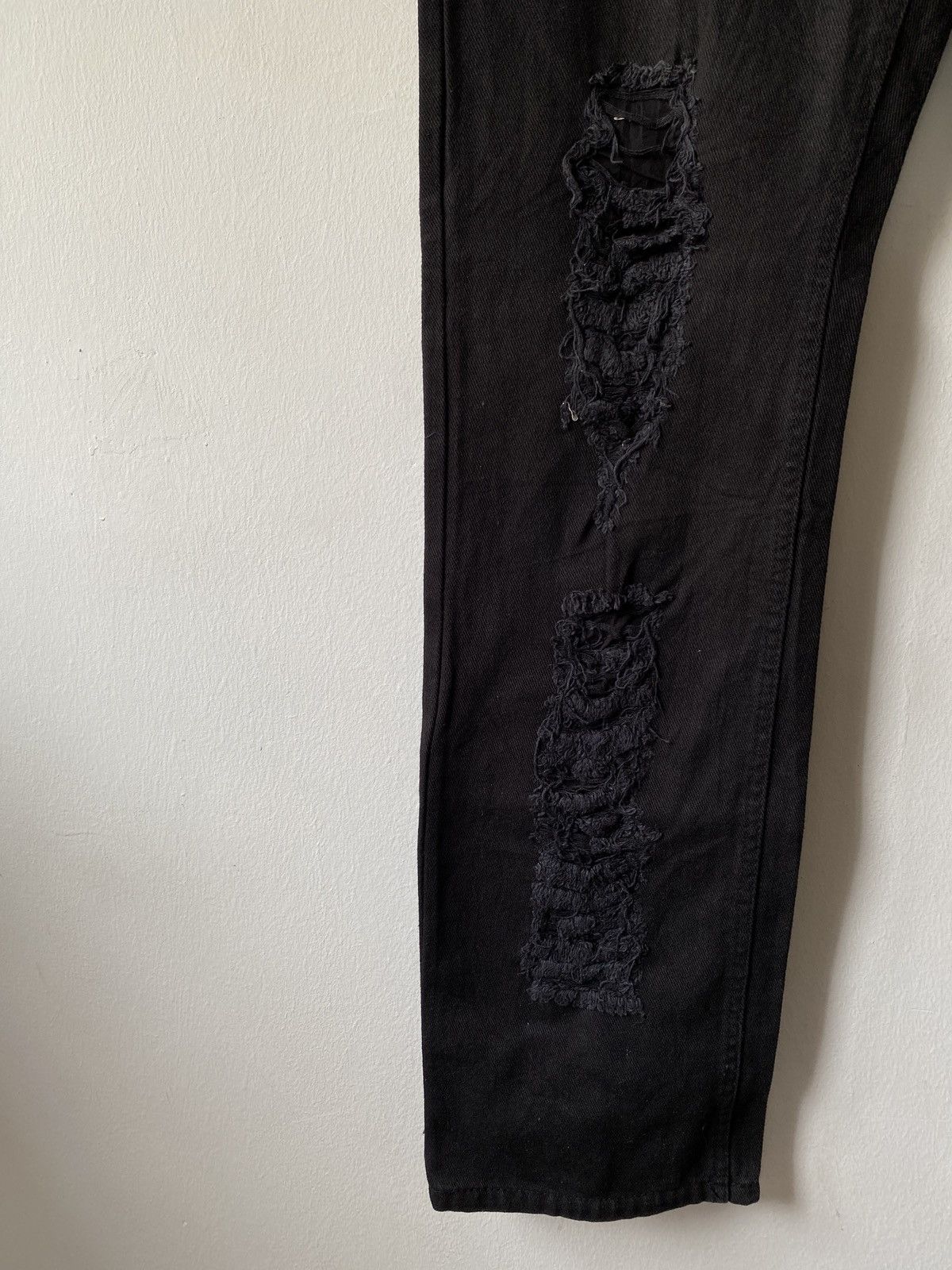 Hysteric Glamour × Japanese Brand Japanese Brand Clone Devgru Distressed Denim Size US 31 - 5 Thumbnail