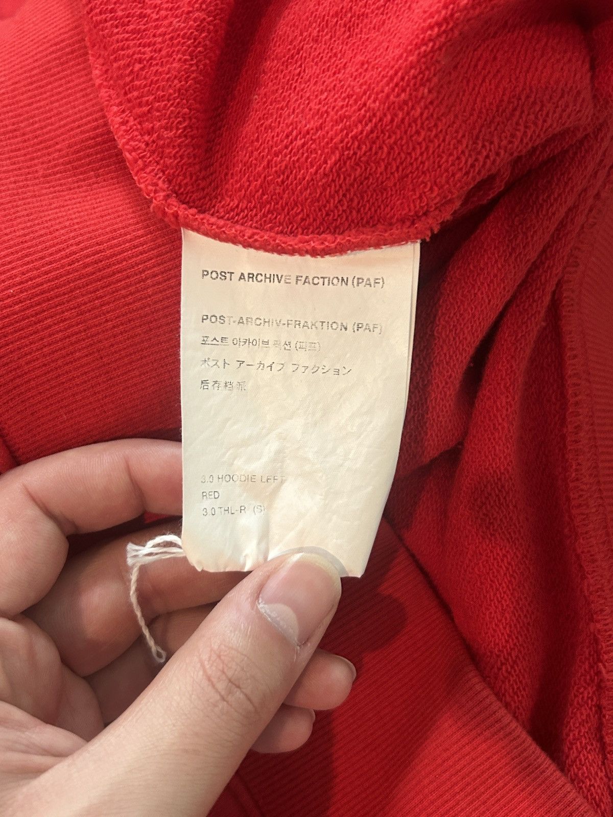 POST ARCHIVE FACTION (PAF) 3.0 Tassel String Octopus Hoodie Size US S / EU 44-46 / 1 - 7 Thumbnail
