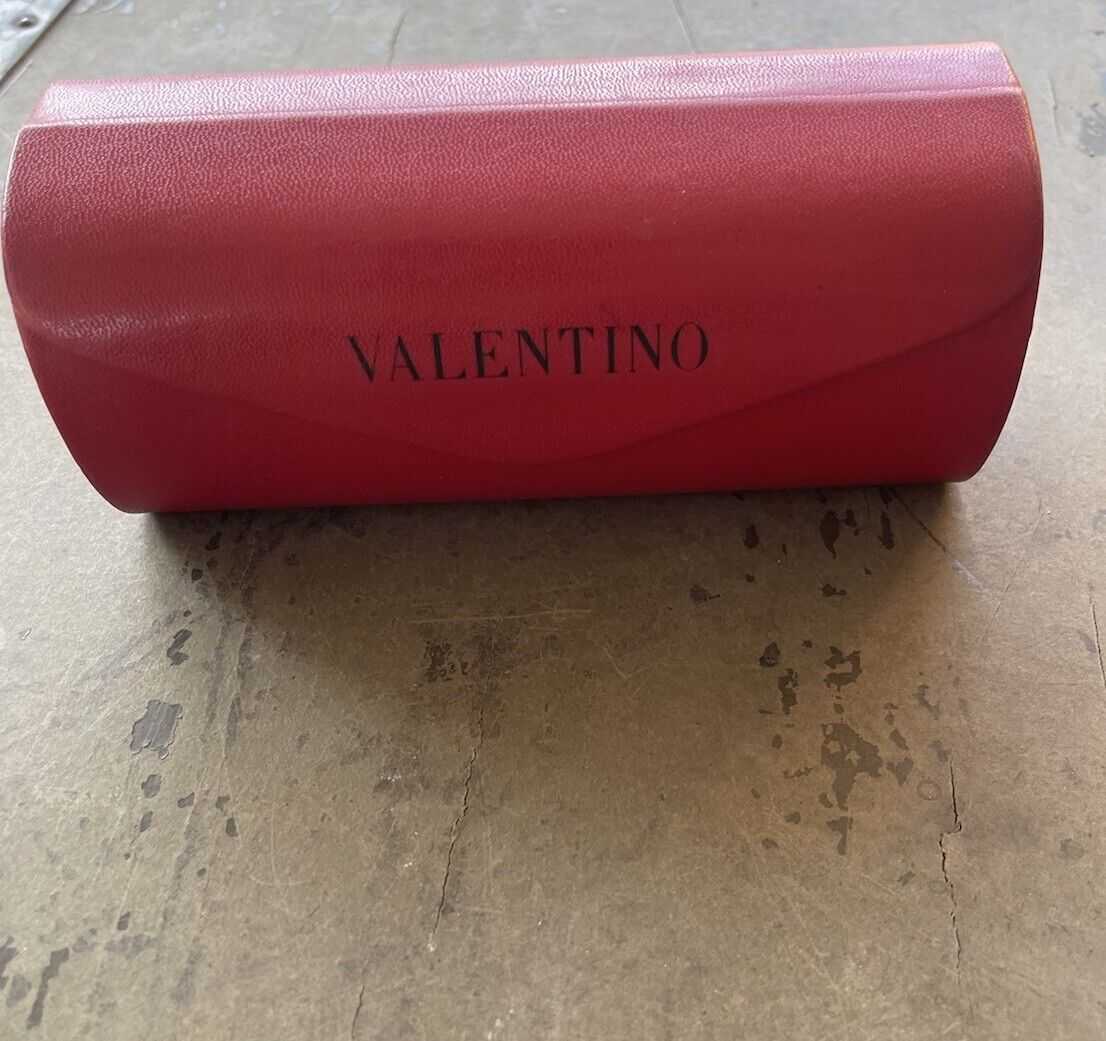 Valentino Valentino Garavani Red Hard Sunglass Case Magnetic Leather Size ONE SIZE - 10 Thumbnail