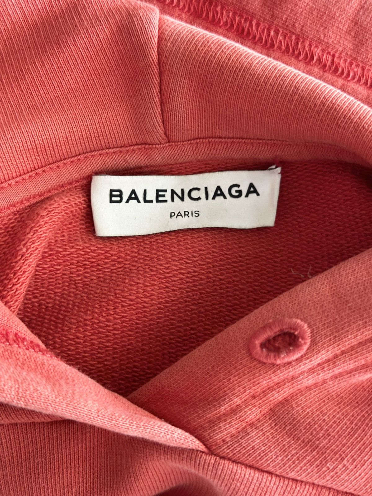 Balenciaga ICONIC! Balenciaga Campaign Red Hoodie Size US S / EU 44-46 / 1 - 6 Thumbnail