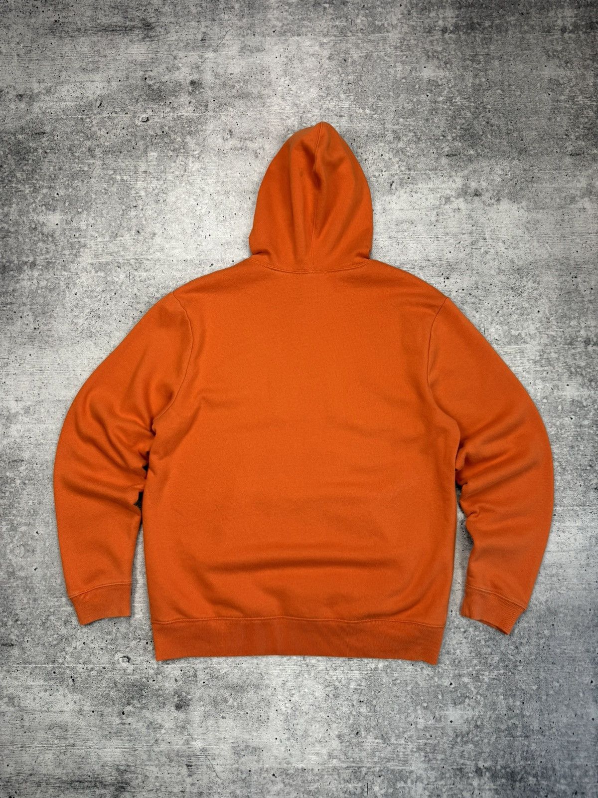 Gap × Vintage Vintage Gap Orange Hot Big Logo Y2K Style Hoodie Sweatshirt Size US L / EU 52-54 / 3 - 12 Thumbnail