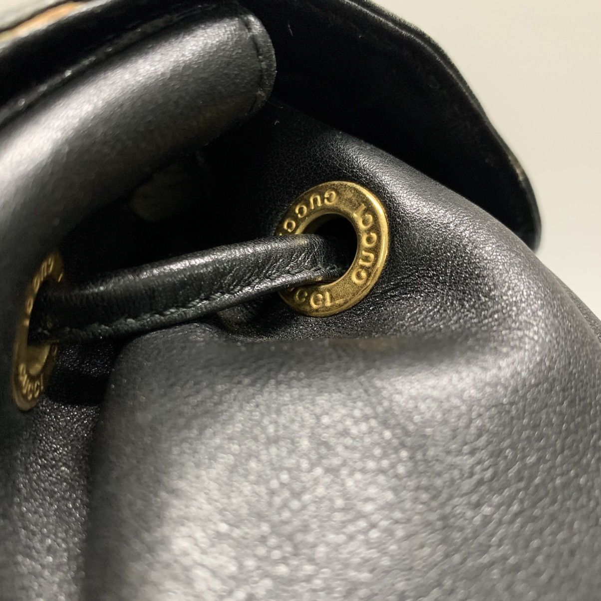 Gucci Gucci Bamboo Leather Backpack Size ONE SIZE - 12 Thumbnail