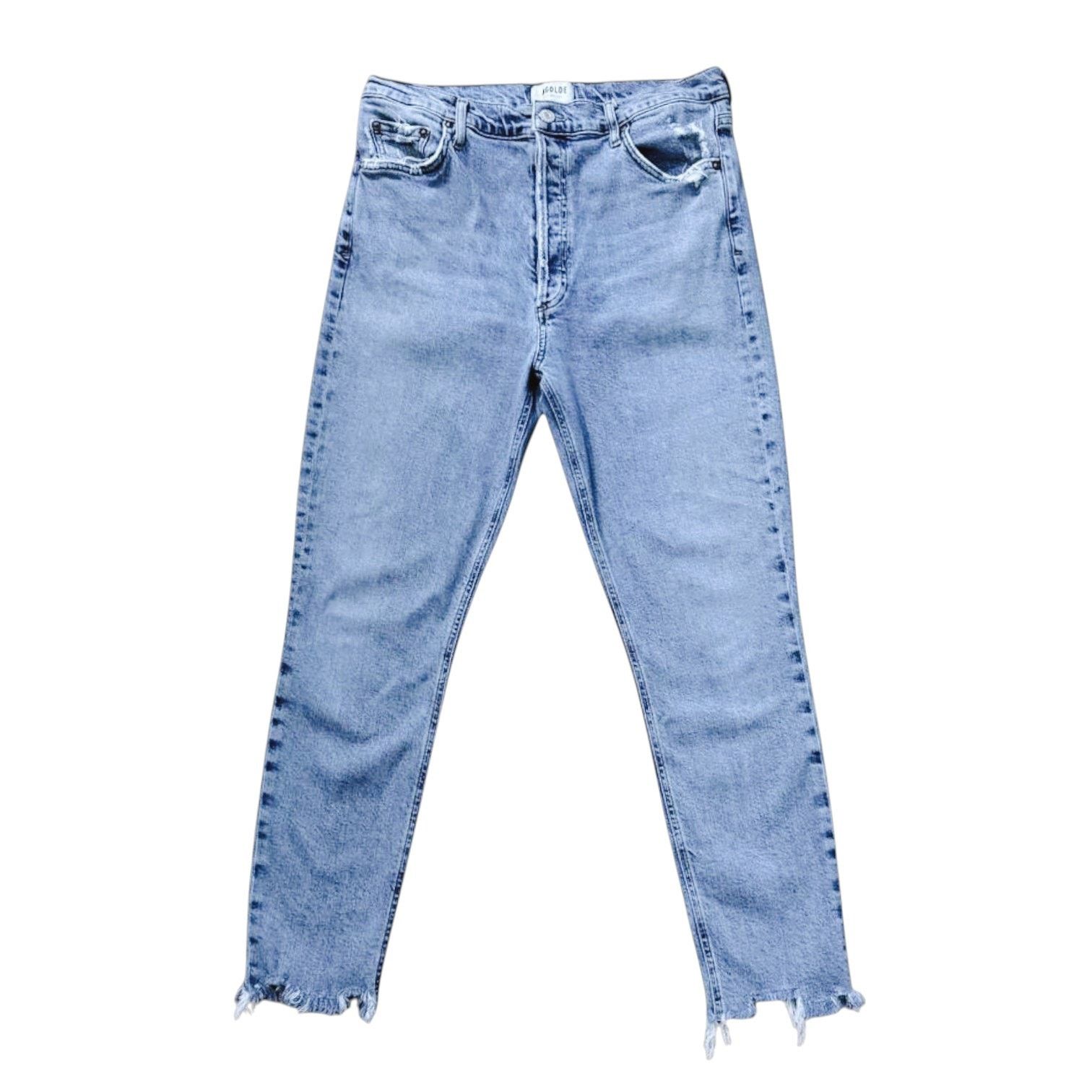 Agolde Agolde Blue Jeans | Size 31 Size 34" / US 12 / IT 48 - 1 Thumbnail