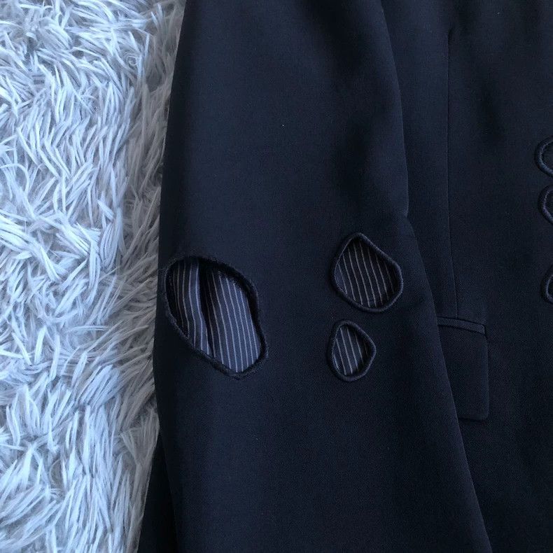 Dior Dior 17 shows wormhole destruction wool suit 2501-Nextarrow Size 50R - 4 Thumbnail