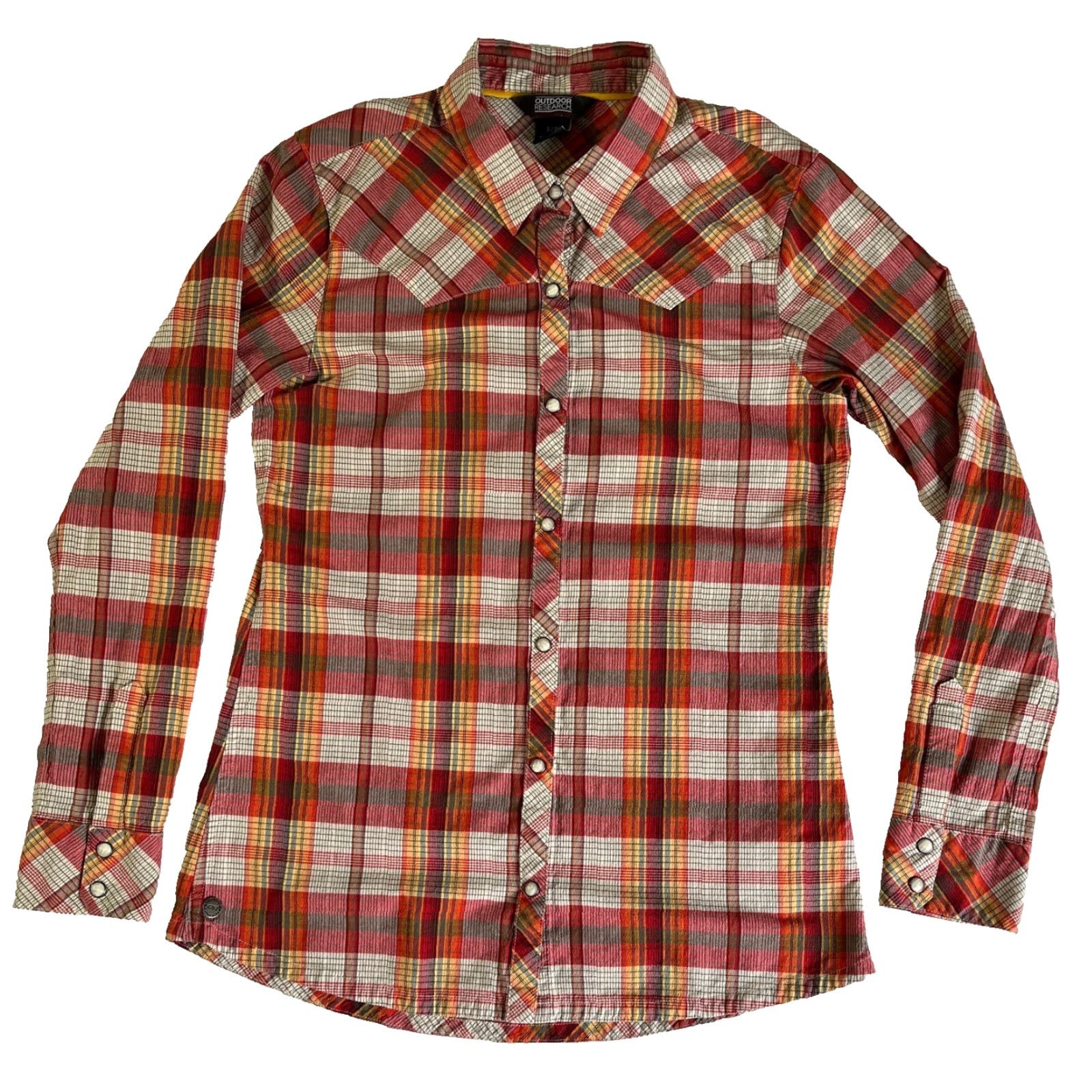 Outdoor Research Outdoor Research Women's Jolene Snap Front Shirt Plaid Sz S Red Shirts Western Outdoor Jewelry Size S / US 4 / IT 40 - 2 Thumbnail