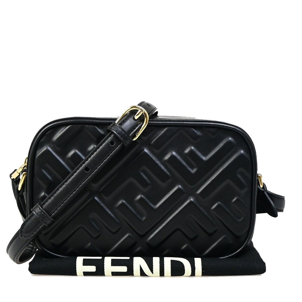 Fendi Fendi Camera Zucca Embossed Leather Size ONE SIZE - 1 Thumbnail