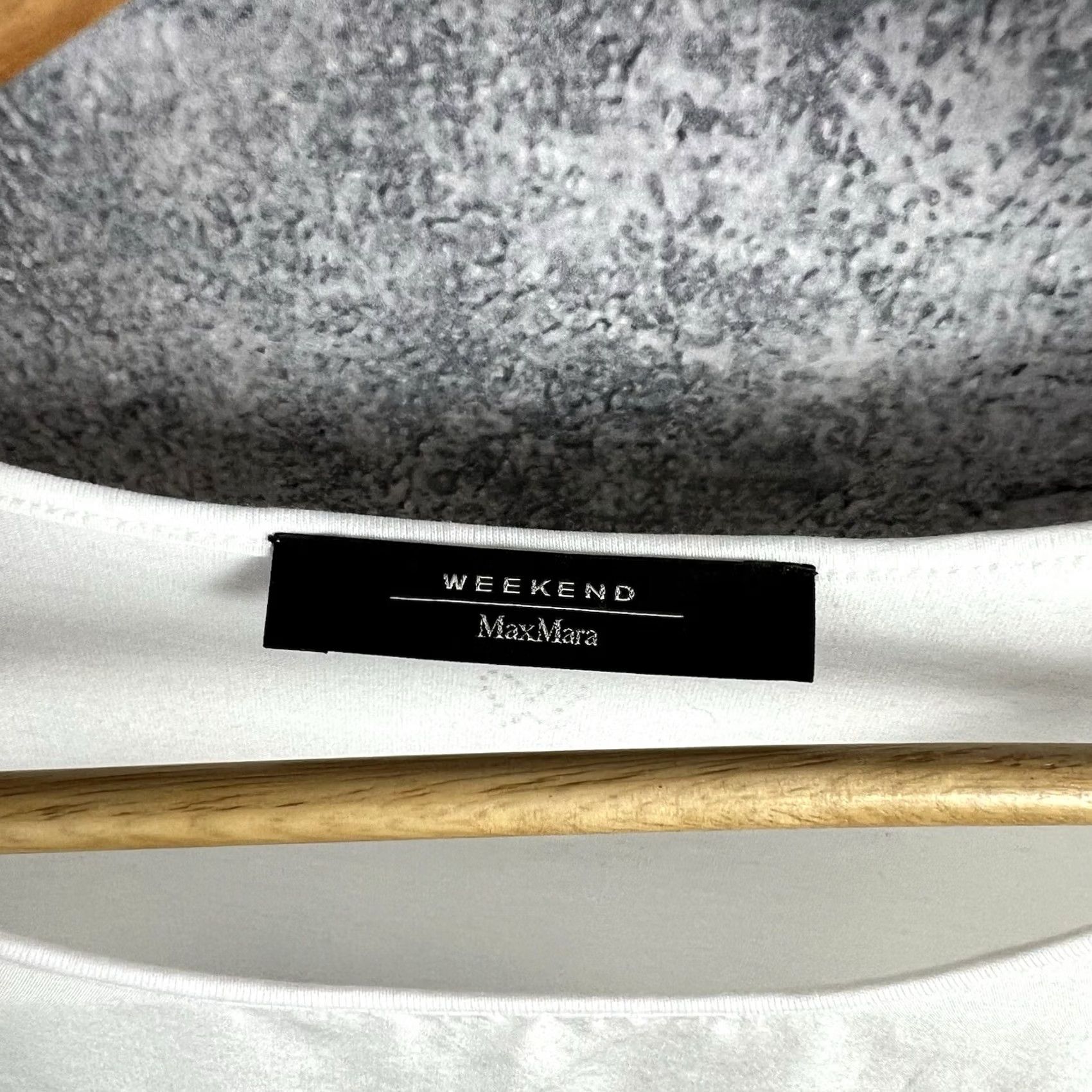 Vintage Weekend Max Mara Flower Tee Womens Large Short Sleeve Size 36" / US 14 / IT 50 - 3 Thumbnail