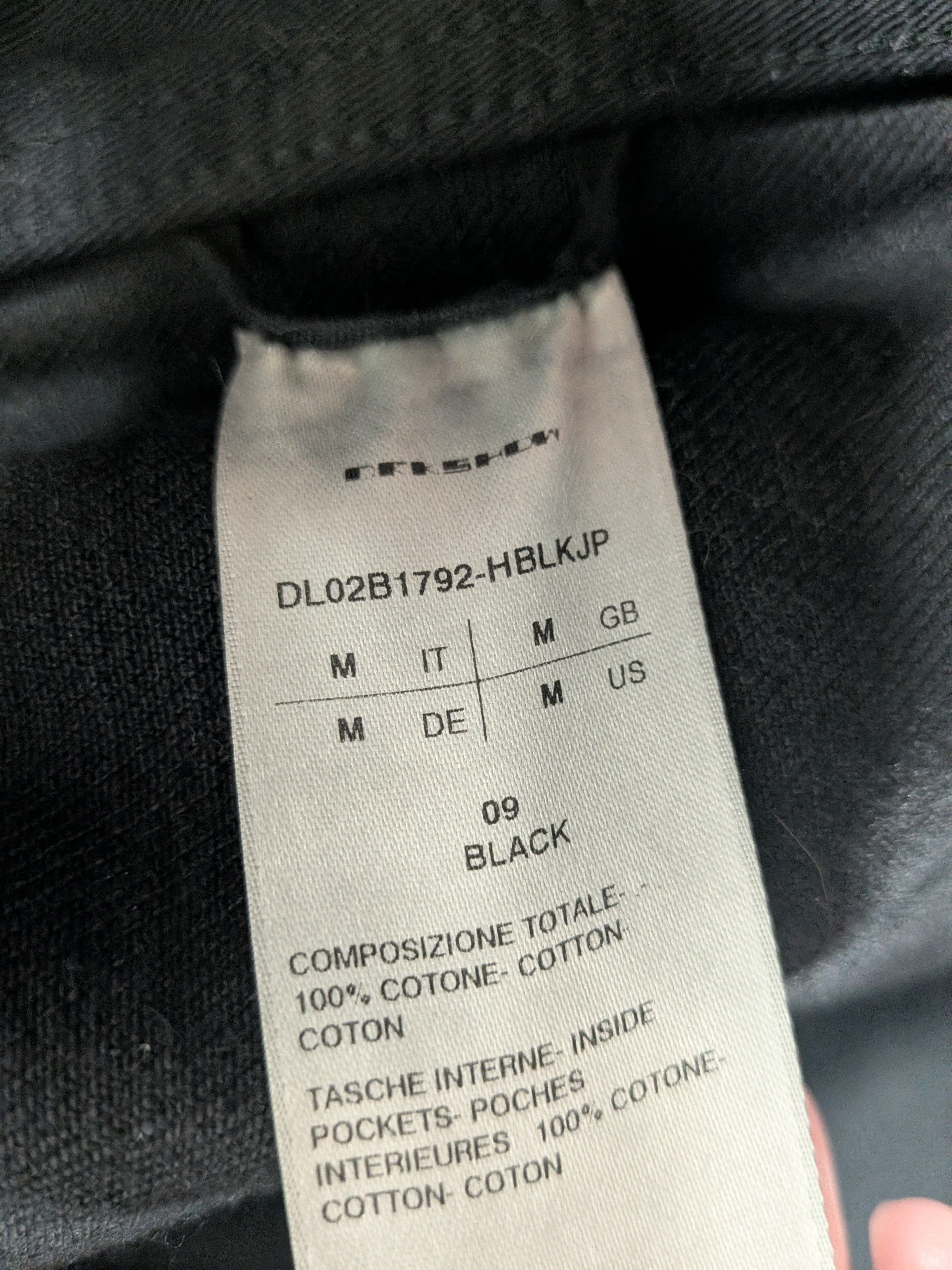 Rick Owens Drkshdw Rick Owens DRKSHDW Japanese Denim Overshirt Jacket Size US M / EU 48-50 / 2 - 8 Thumbnail