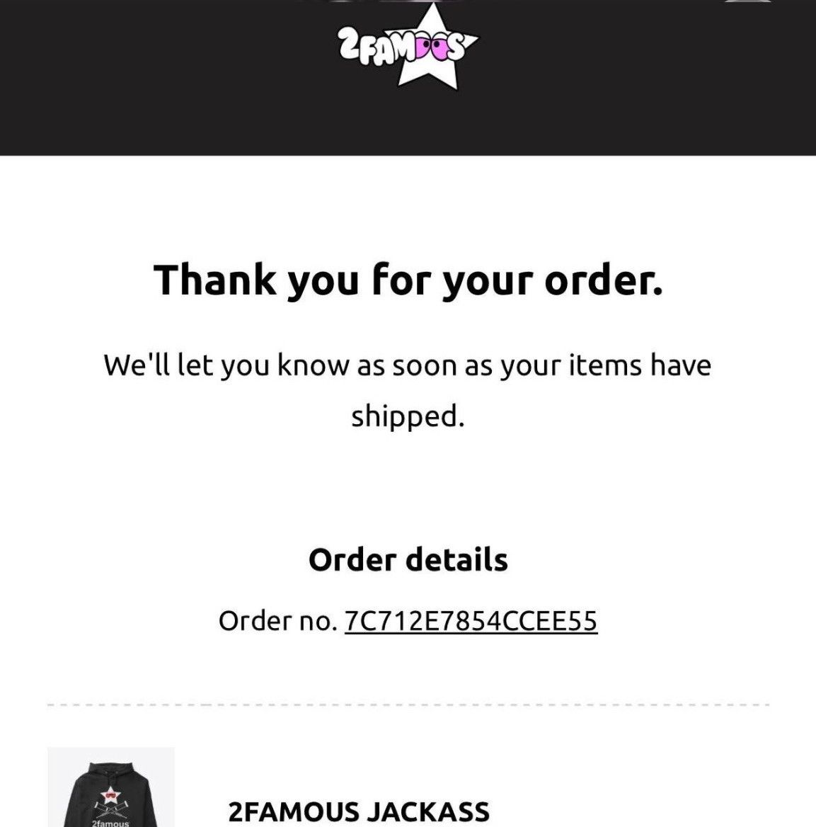 Band Tees 2famous Jackass Hoodie 1st merch drop Size US L / EU 52-54 / 3 - 2 Thumbnail