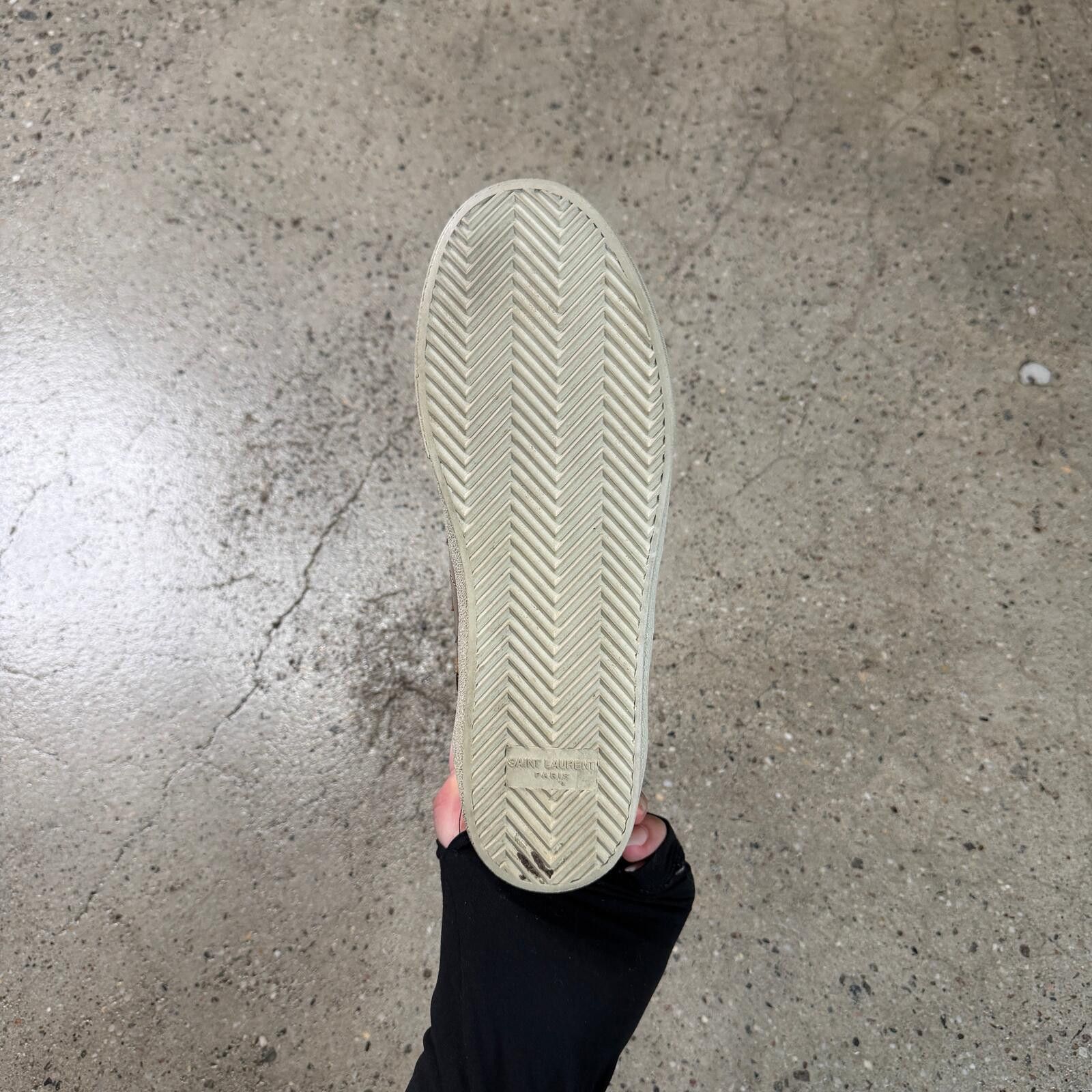 Saint Laurent Paris Saint Laurent Low-Top Court Sneakers Size US 7 / EU 40 - 9 Thumbnail