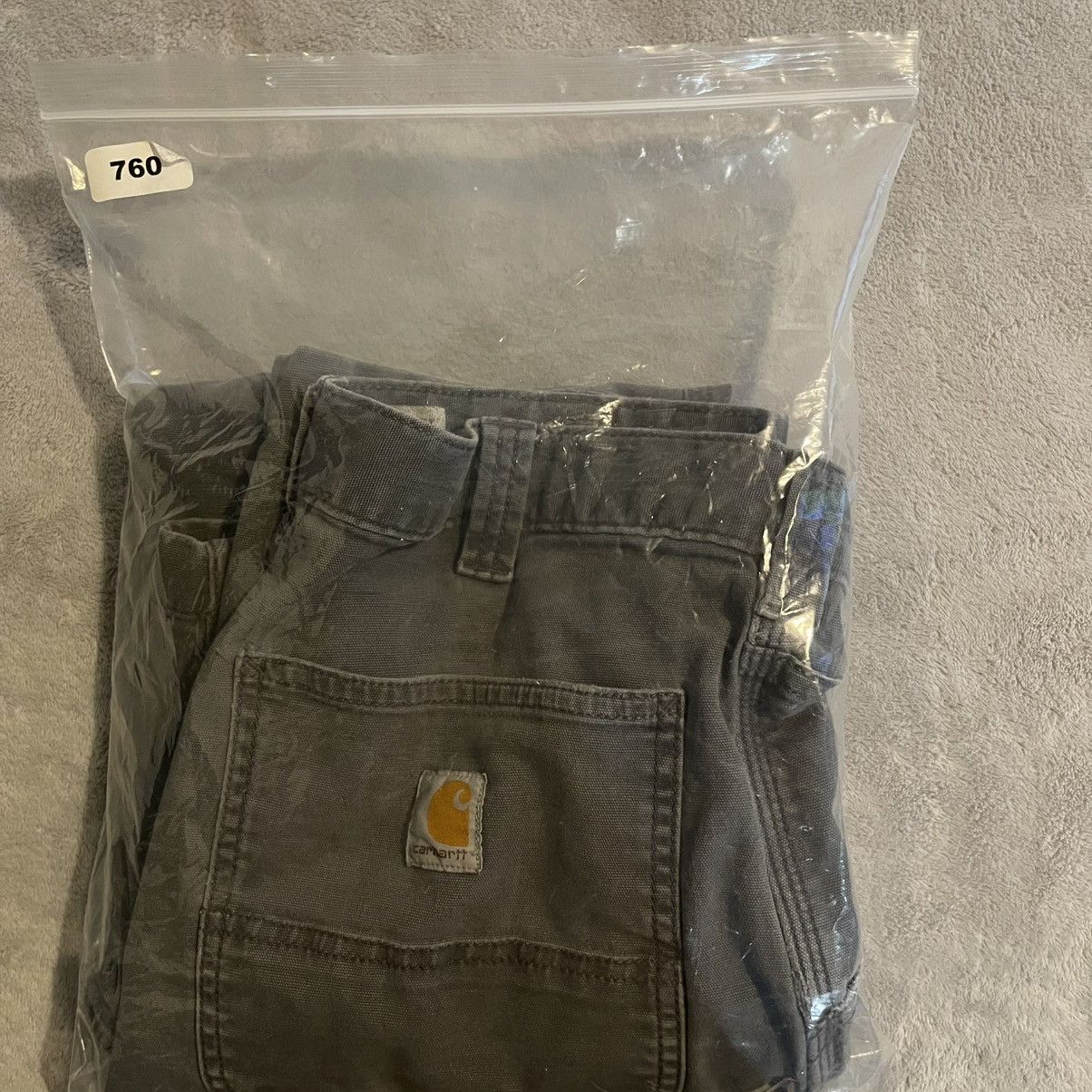 Carhartt Vintage Y2K Carhartt Pants Rugged Flex Work Gray Mens 32x32 Size US 31 - 13 Thumbnail